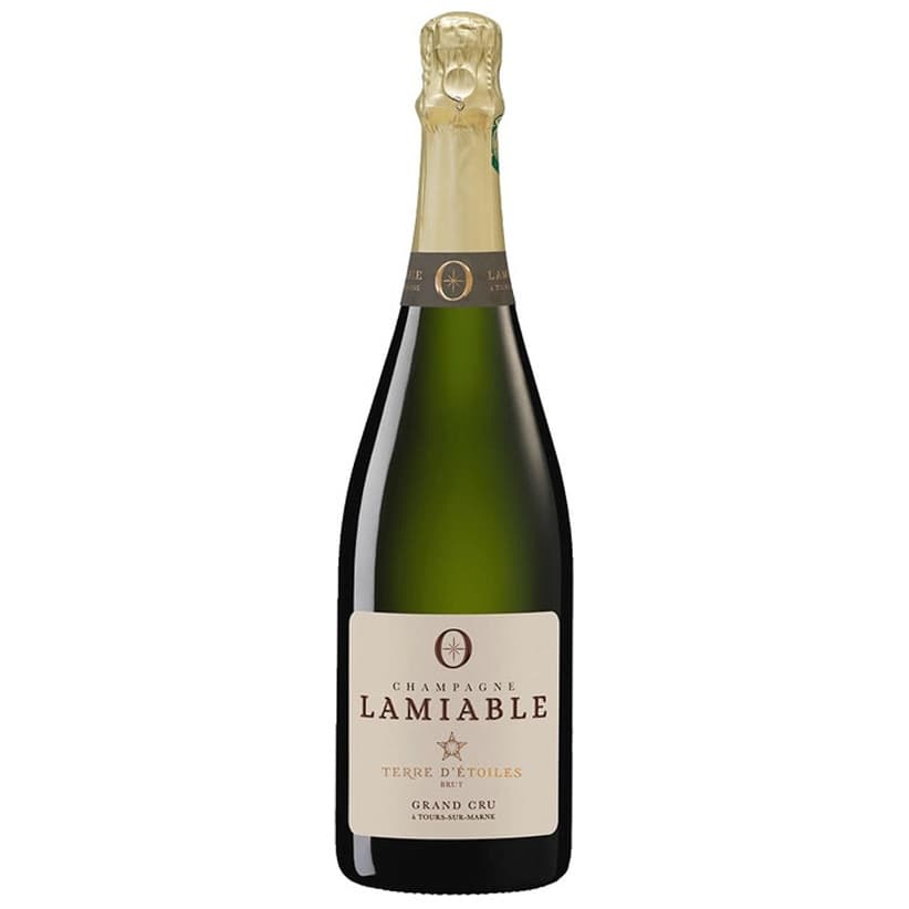 Шампанське Lamiable Terre d`Etoiles Brut Grande Reserve Grand Cru, біле, брют, 0,75 л (53708)