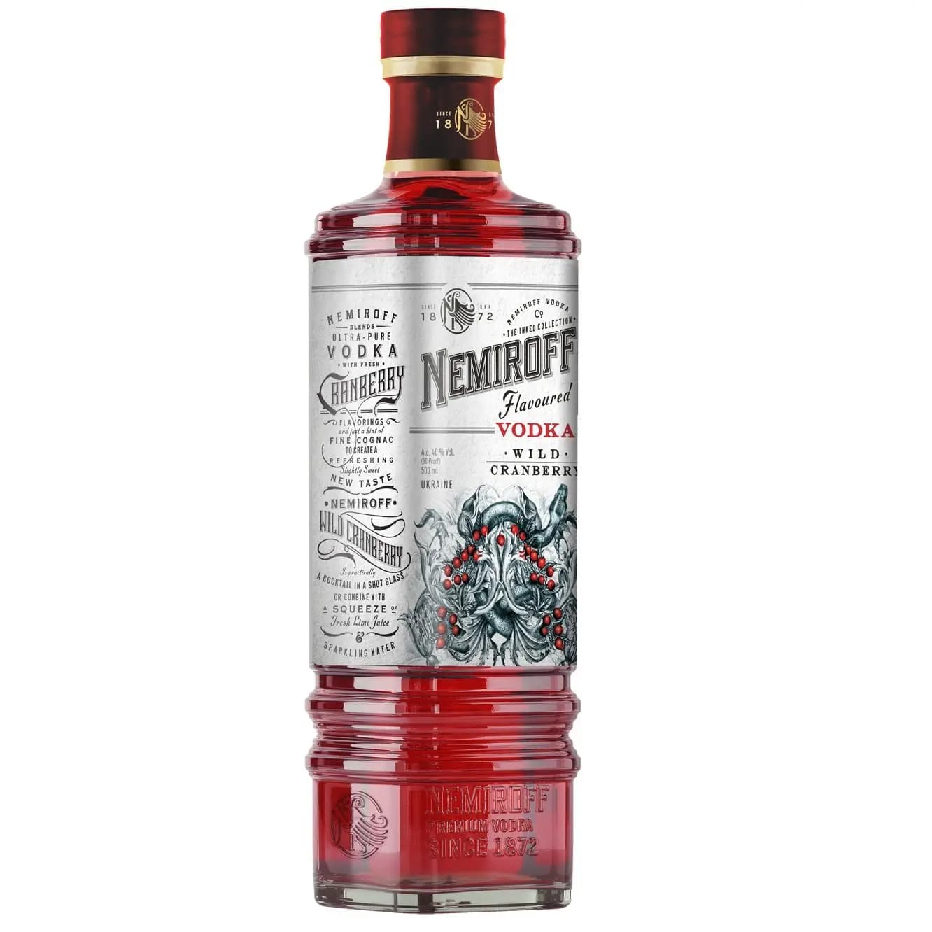 Настоянка Nemiroff Wild Cranberry 40% 0.5 л - зображення 2