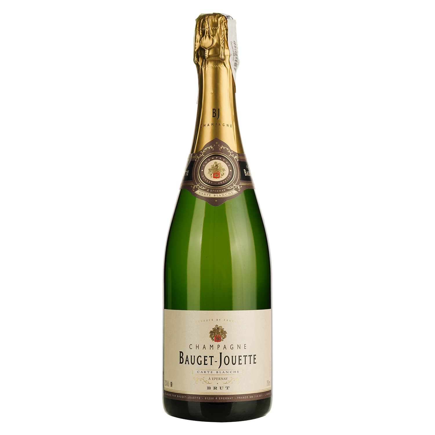Шампанське Champagne Bauget-Jouette Carte Blanche Brut біле брют 0.75 л - зображення 1