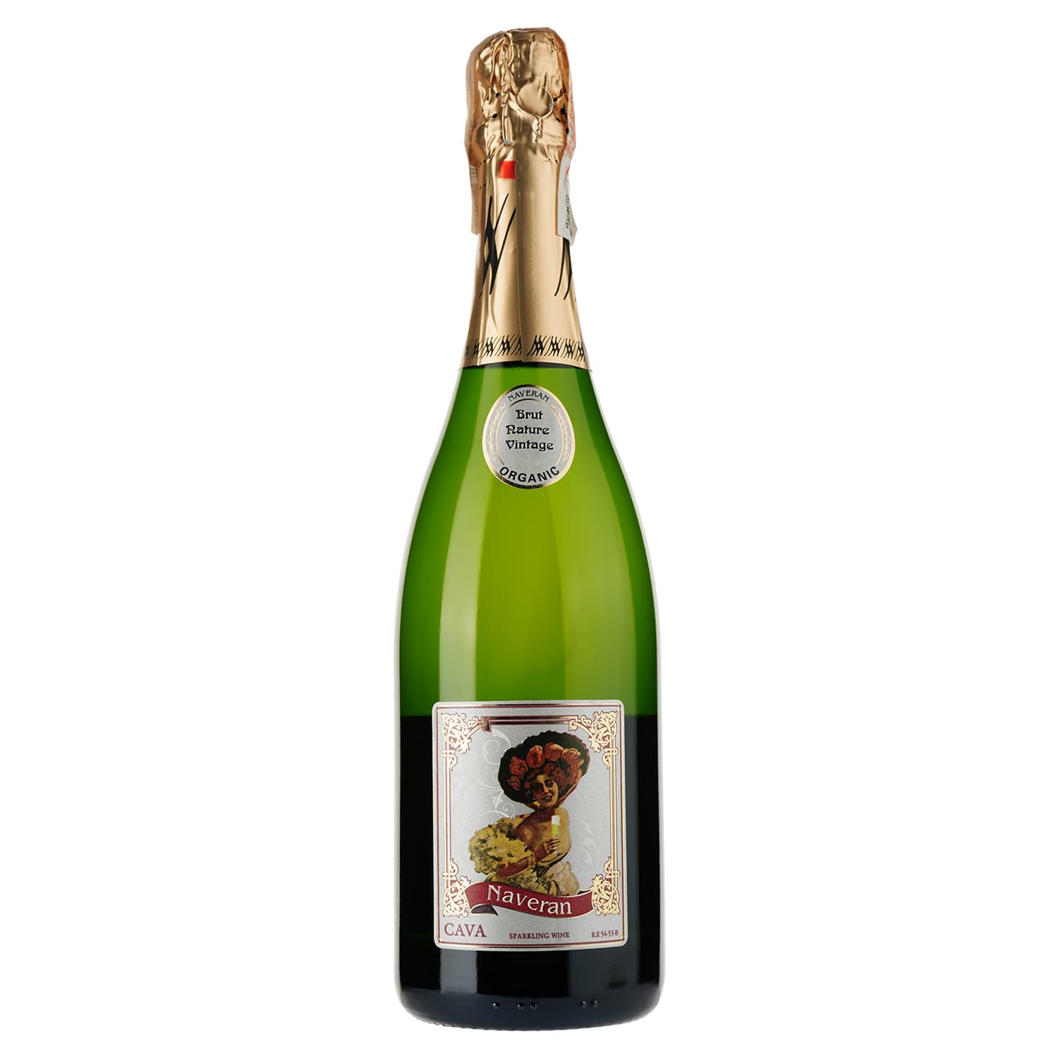 Ігристе вино Naveran Cava Brut Nature Vintage 2018, 12%, 0,75 л - зображення 1