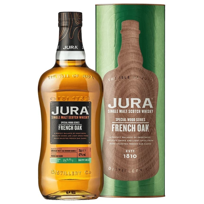 Віскі Jura French Oak Single Malt Scotch Whisky, 42%, 0,7 л (54774) - зображення 1