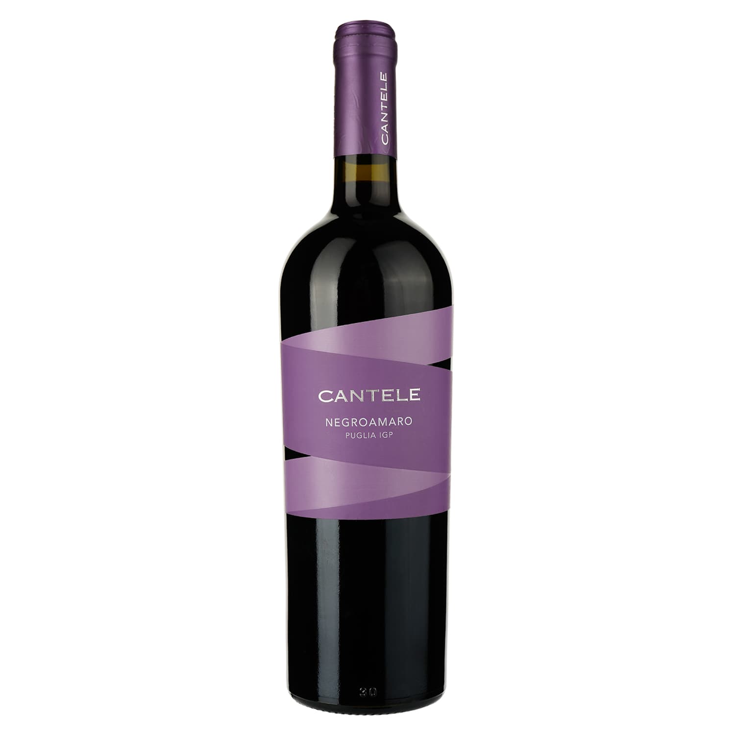 Вино Cantele Negroamaro, червоне, сухе, 0,75 л - зображення 1