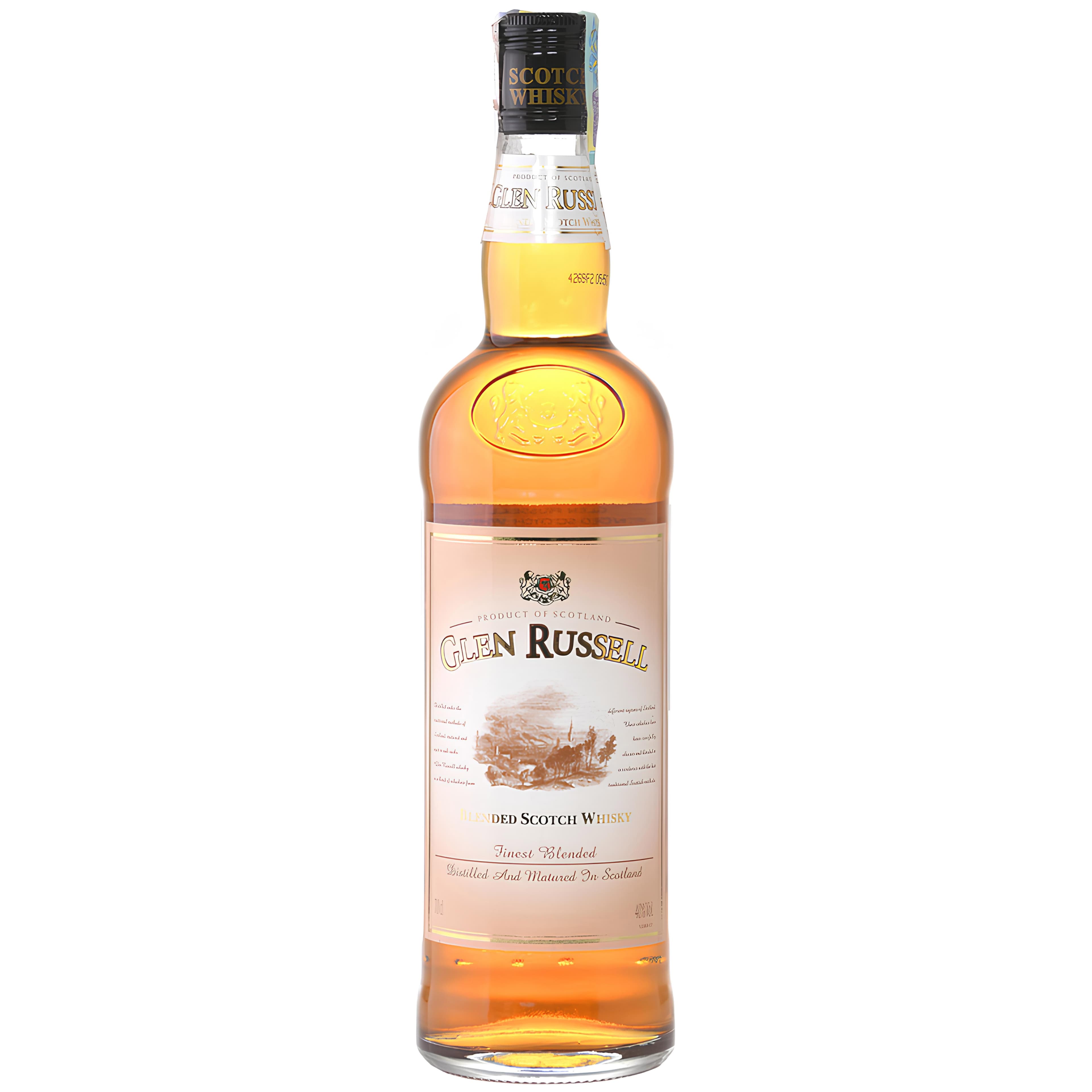 Віскі Glen Russell Blended Scotch Whisky 40% 0.7 л - зображення 1