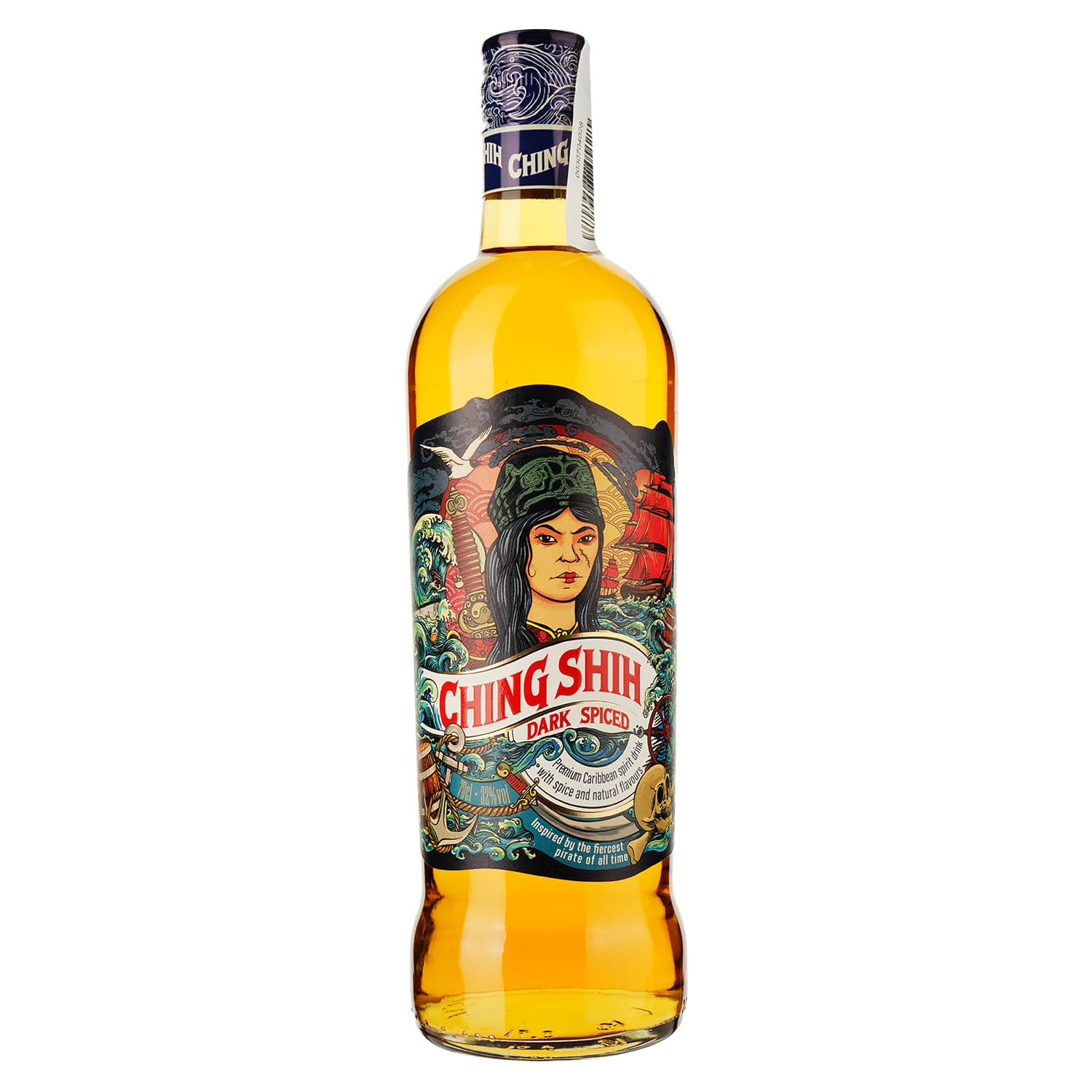 Ромовий напій Ching Shih Dark Spiced, 32%, 0,7 л - зображення 1