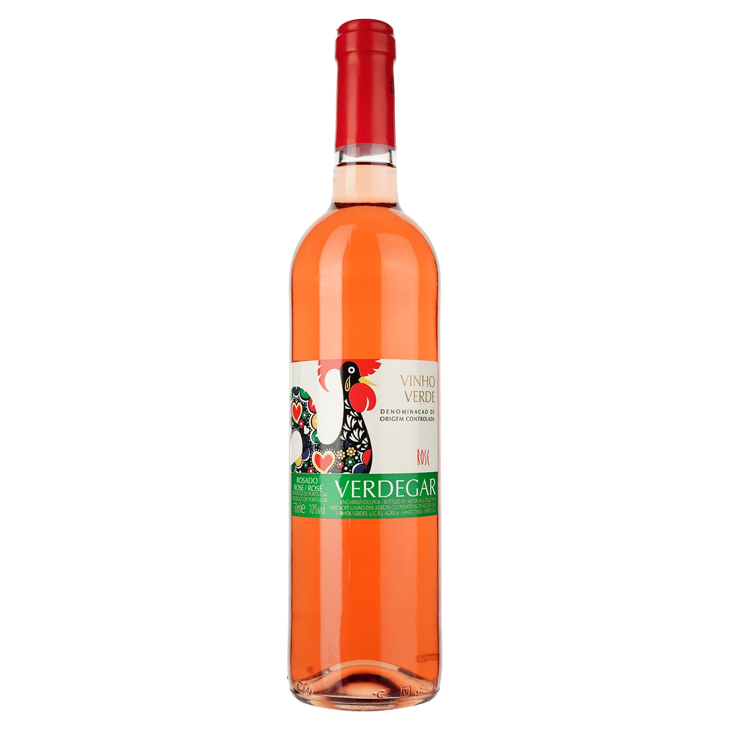 Вино Verdegar Vinho Verde Espadeiro Rosado, рожеве, напівсухе, 10%, 0,75 л - зображення 1