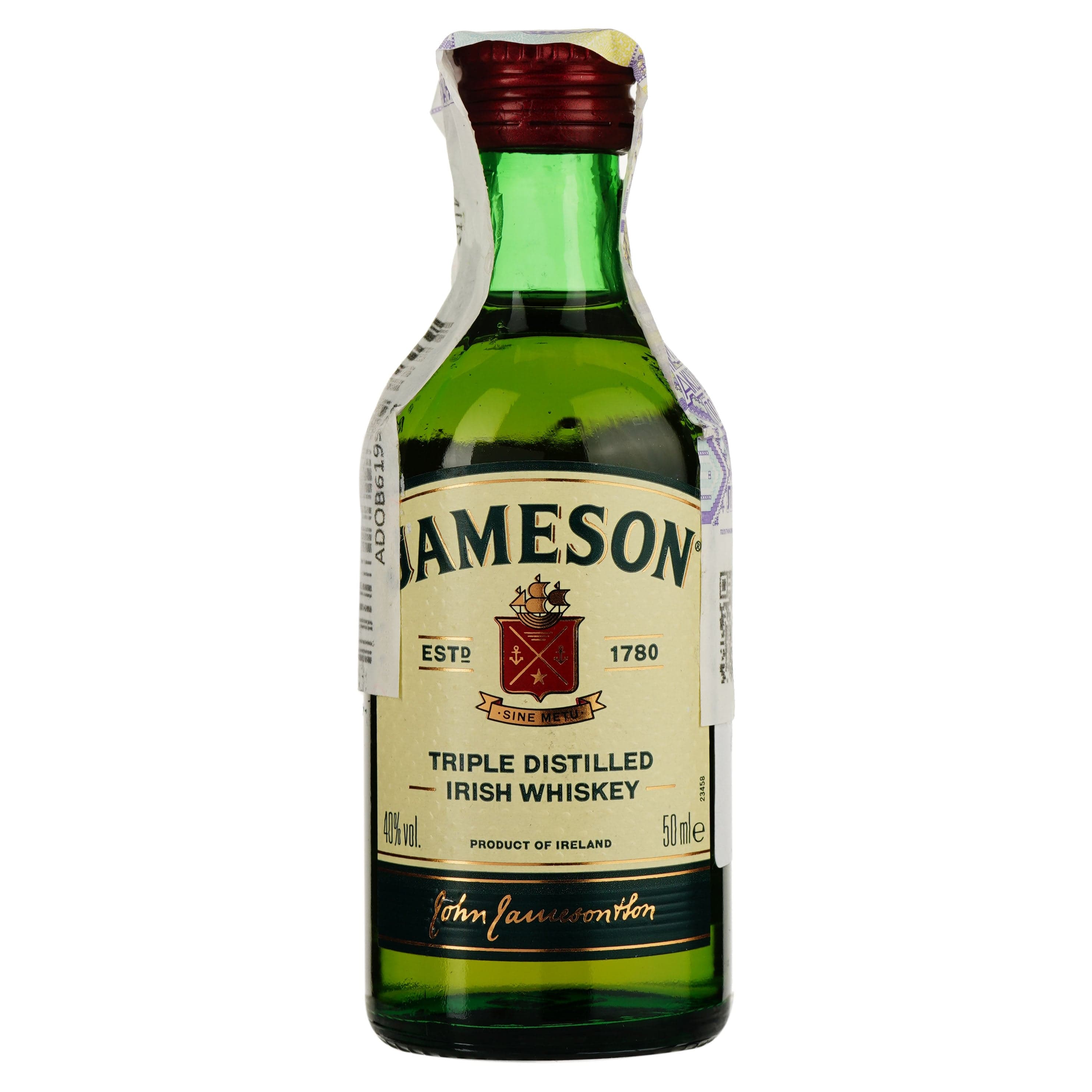 Віскі Jameson Irish Whisky, 40%, 0,05 л - зображення 1