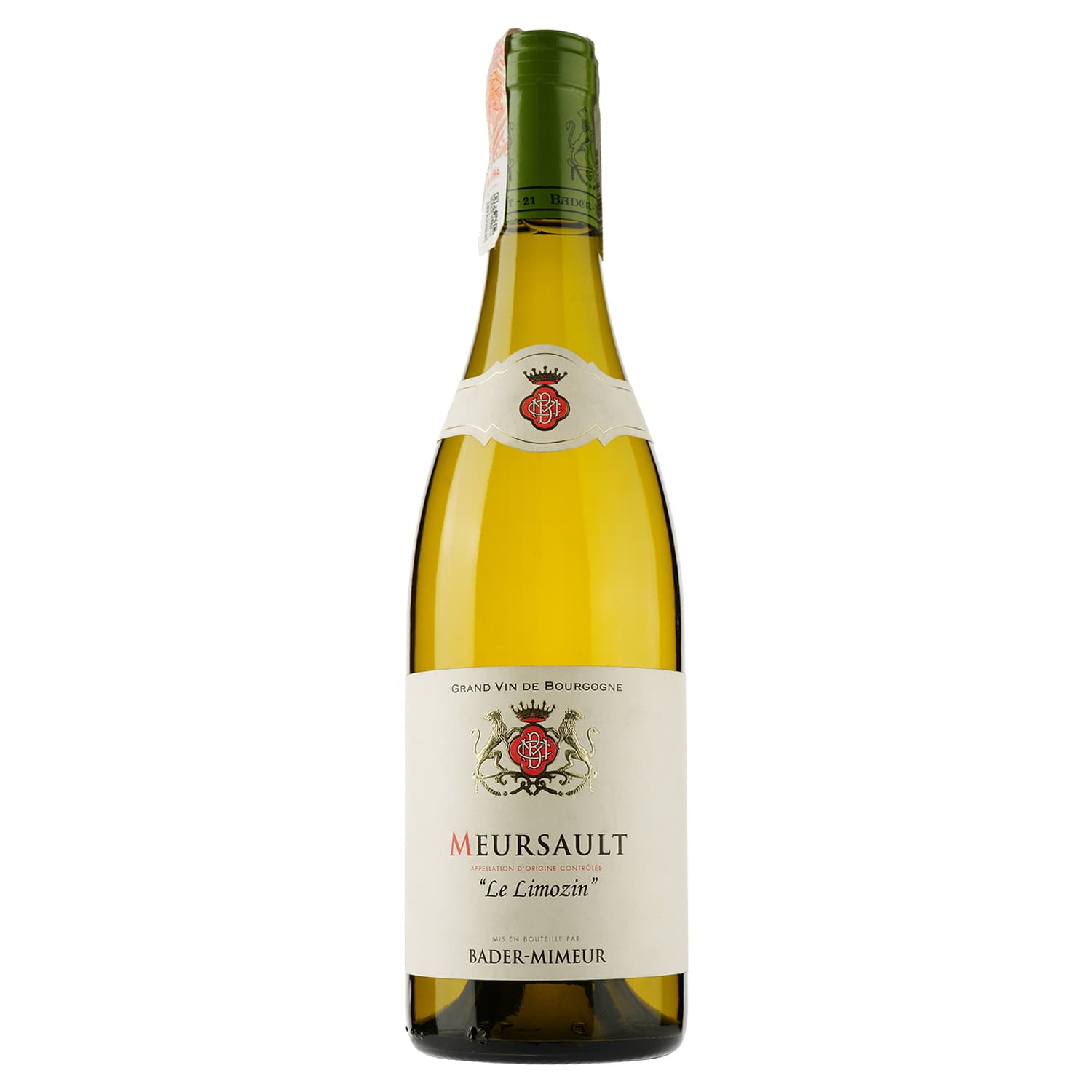 Вино Domaine Bader-Mimeur Meursault le lemozin, 13%, 0,75 л (856500) - зображення 1