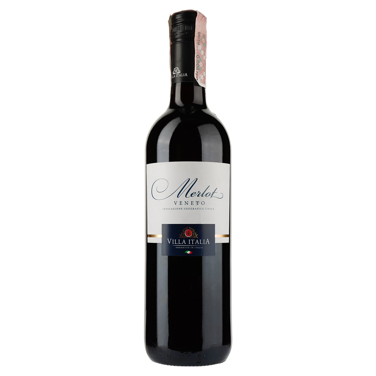 Вино Villa Italia Merlot Veneto IGT, червоне, сухе, 0,75 л - зображення 1