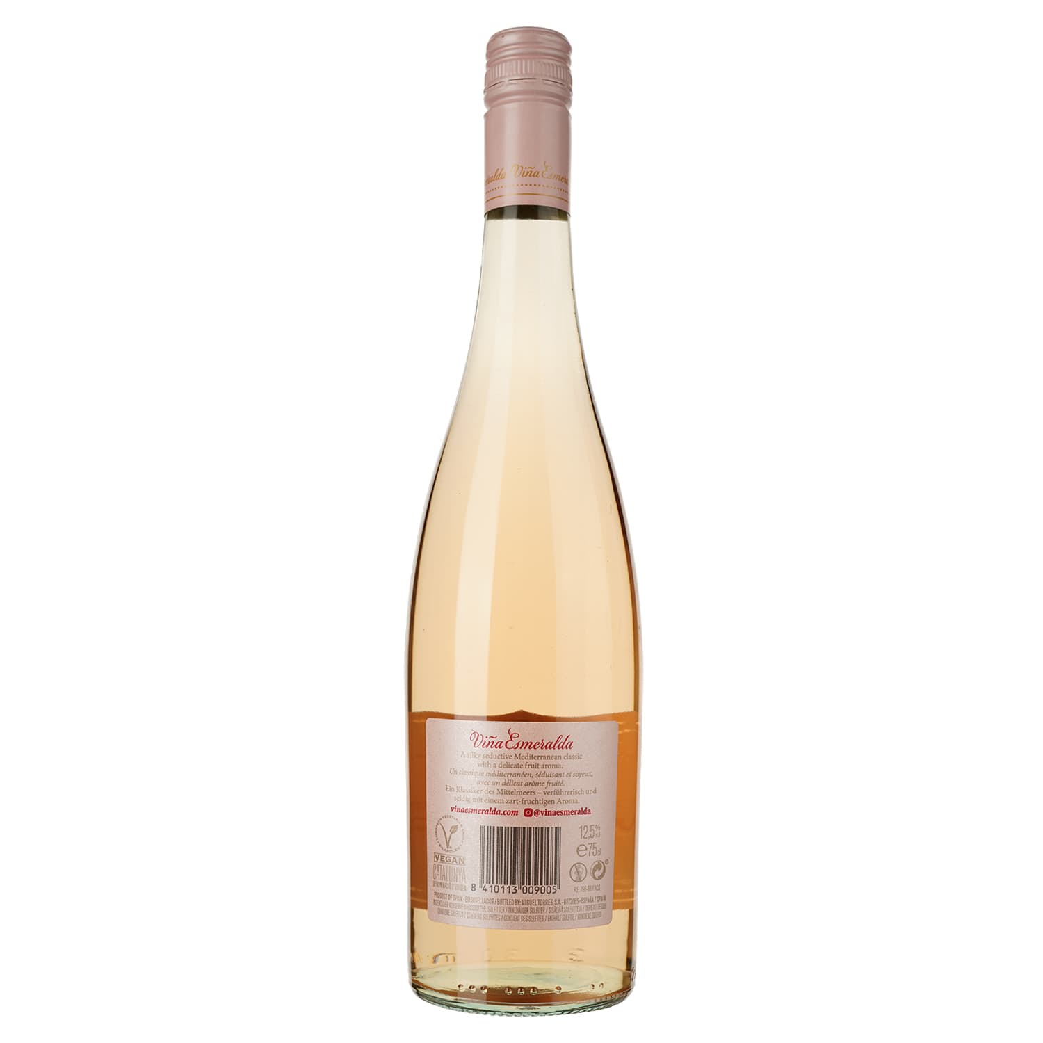 Вино Torres Vina Esmeralda Rose DO, рожеве, сухе, 0,75 л - зображення 2