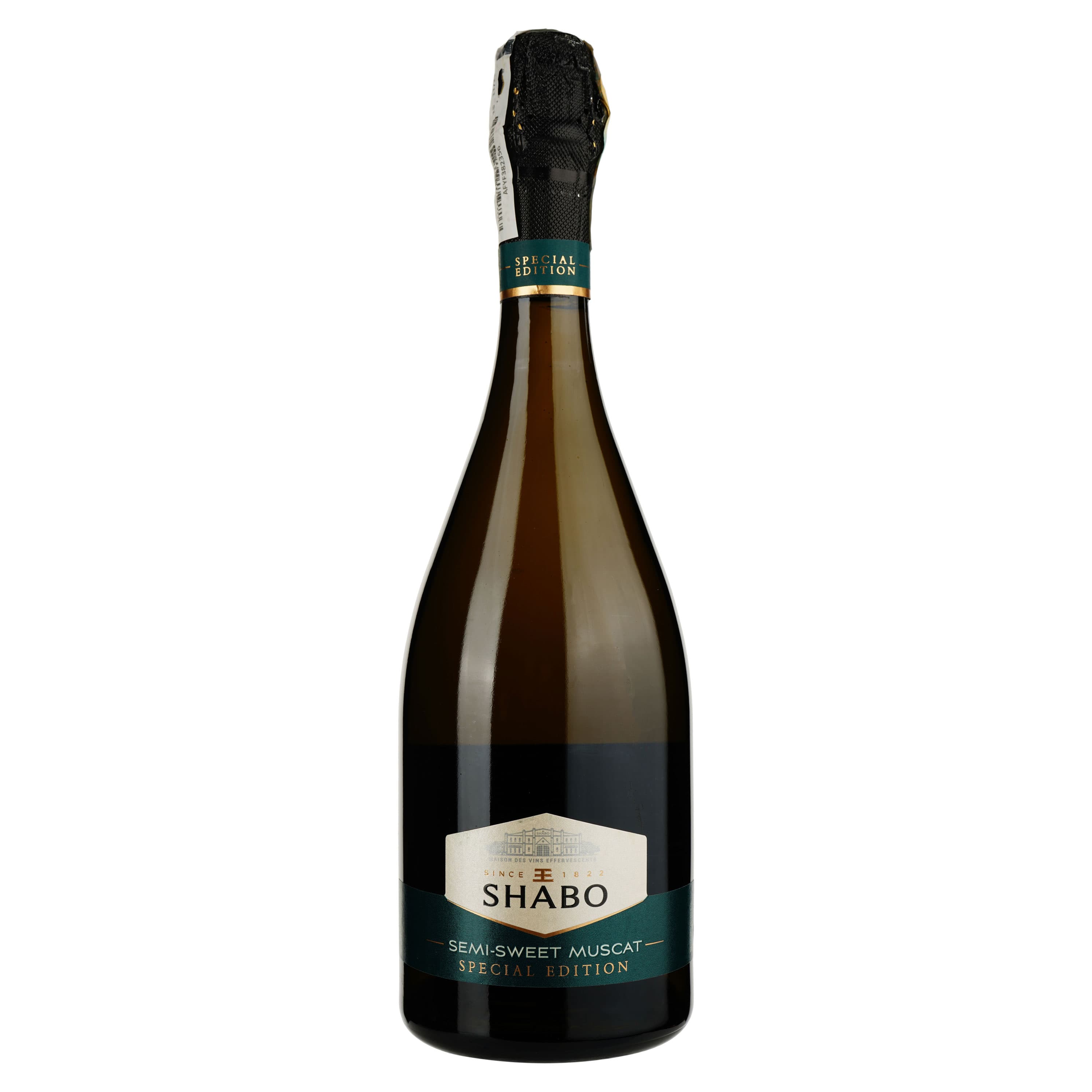 Вино ігристе Shabo Special Edition Мускатне, біле, напівсолодке, 10,5-13,5%, 0,75 л - зображення 1