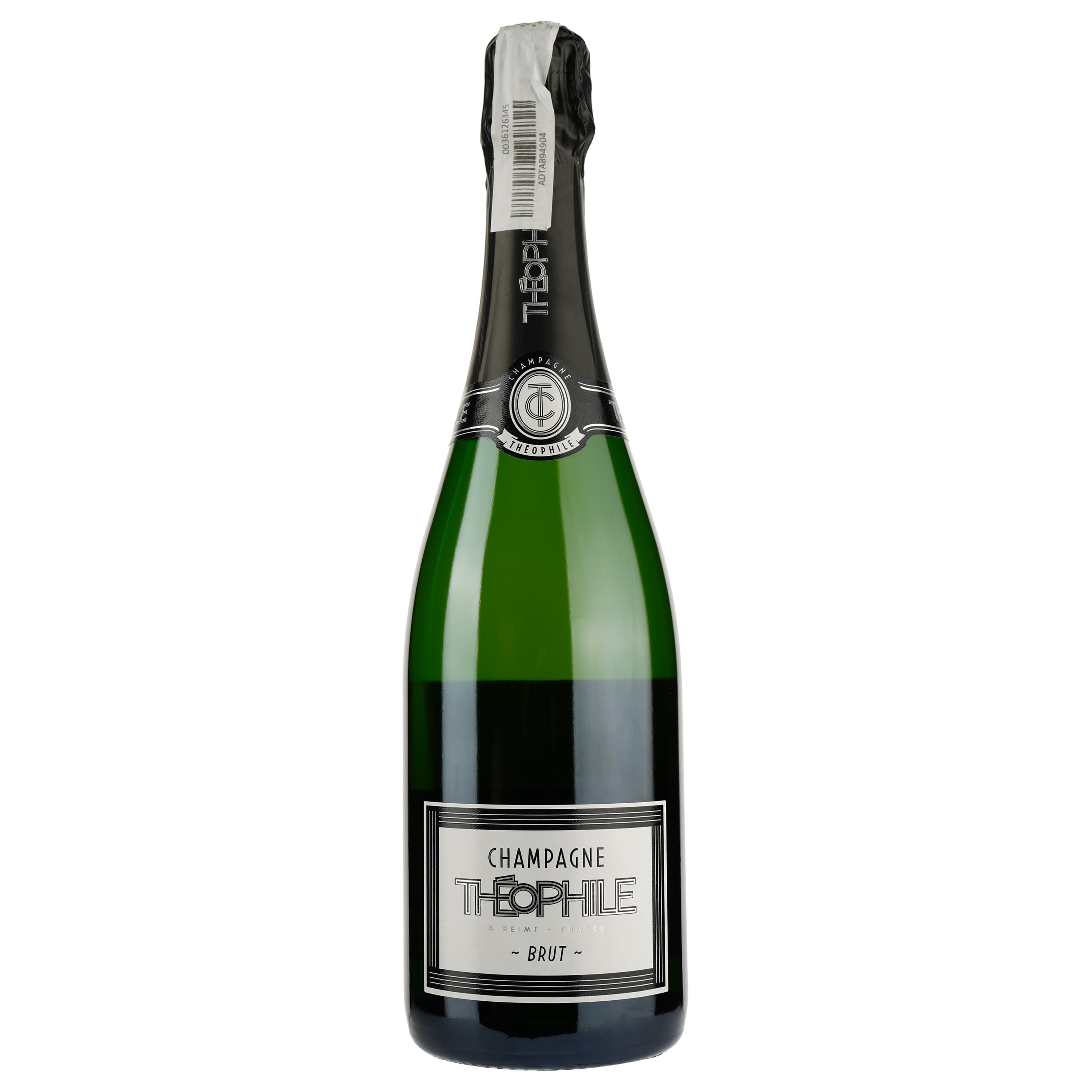 Шампанське Theophile Champagne Brut, біле, брют, 12%, 0,75 л (1003510) - зображення 1