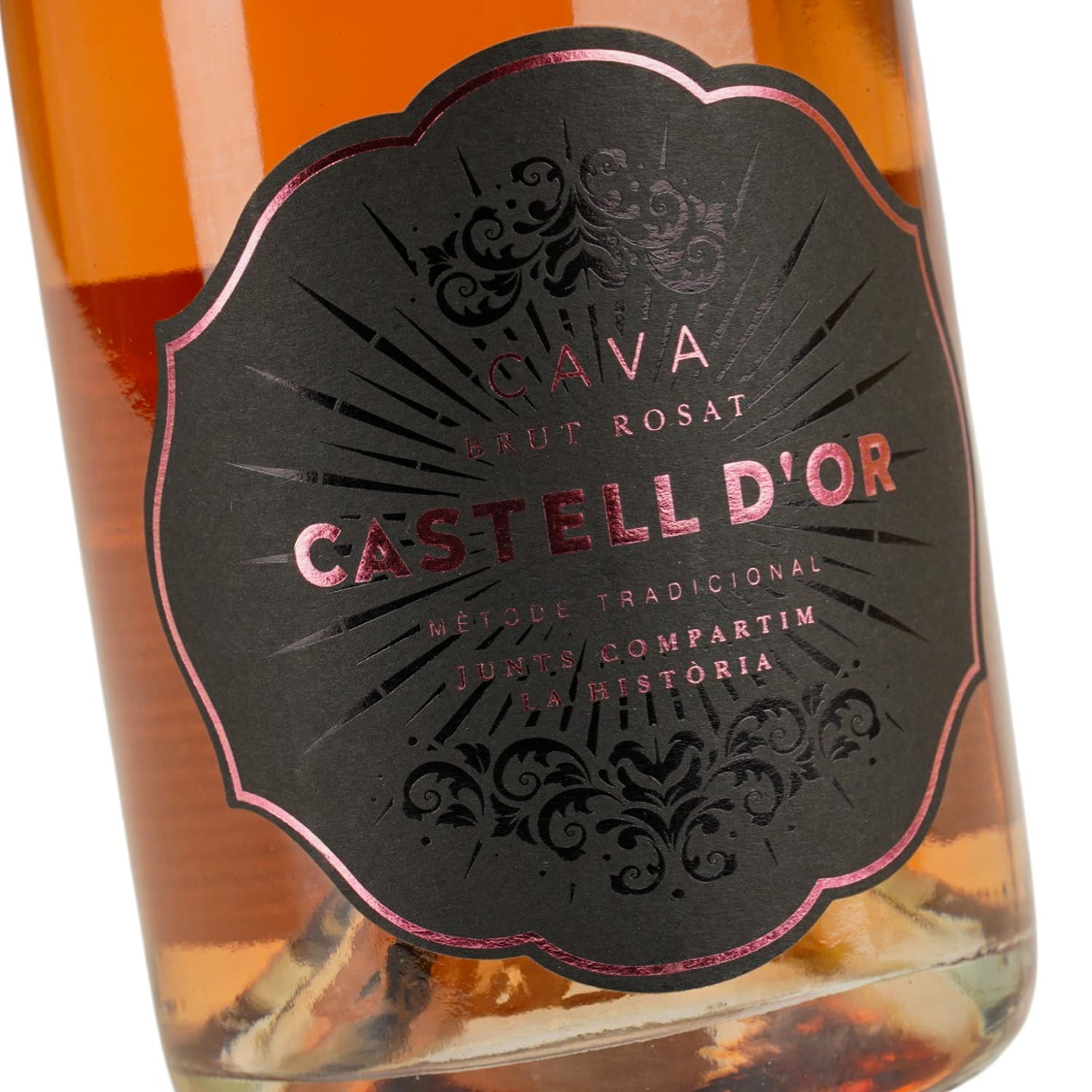 Вино ігристе Castell d’Or Cava Brut Rose рожеве брют 0.75 л - зображення 5