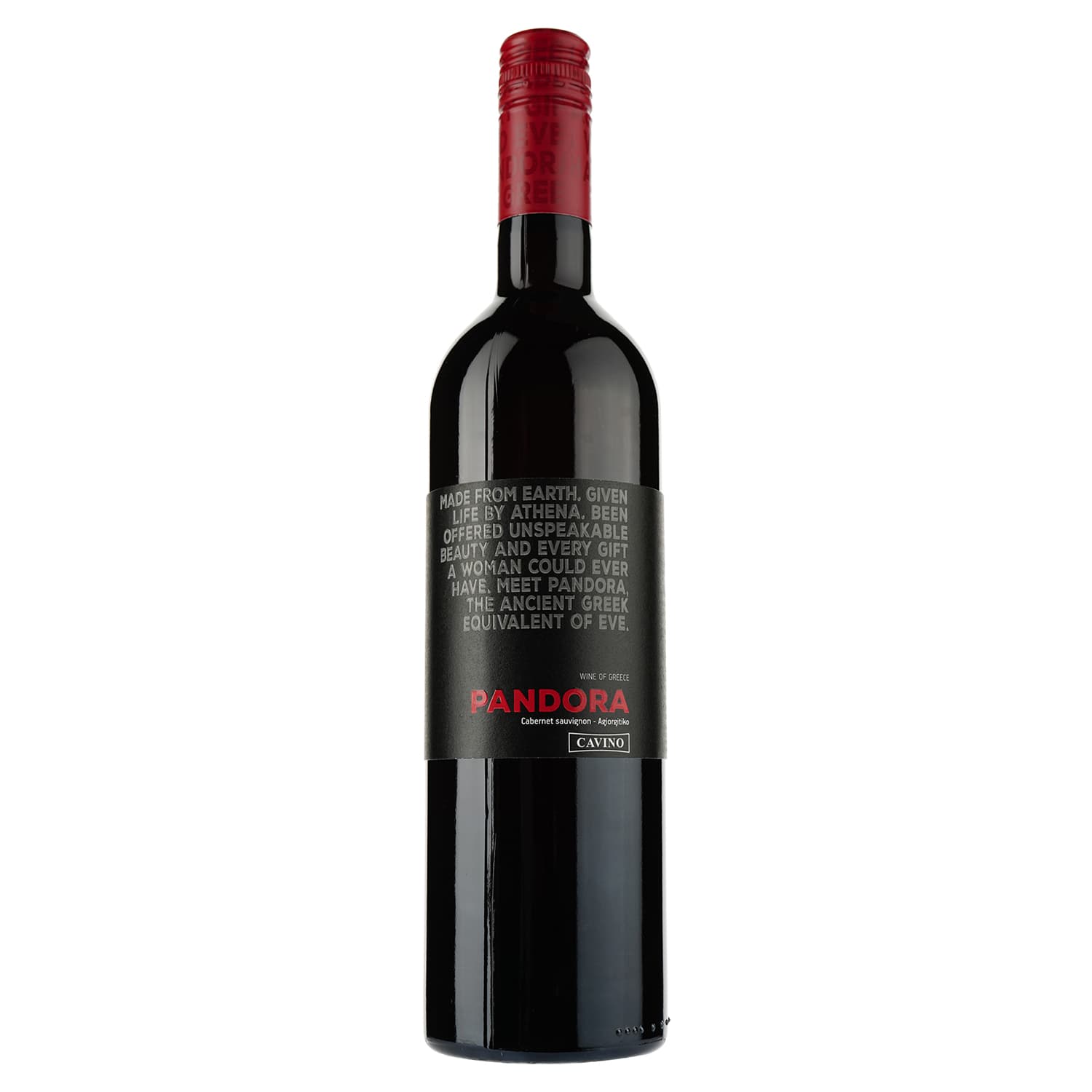 Вино Cavino Pandora Red PGI Peloponnese червоне сухе 0.75 л - зображення 2