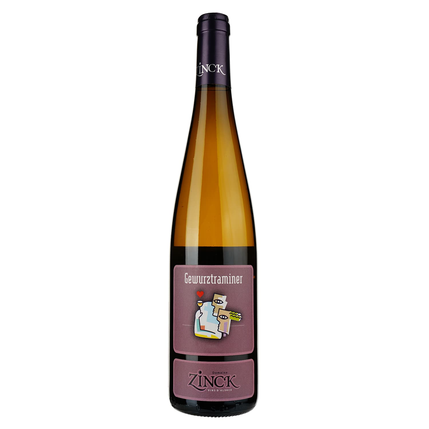 Вино Vins Zinck Sarl Gewurztraminer, біле, сухе, 0,75 л - зображення 1