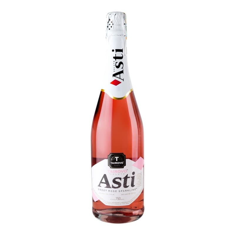 Ігристе вино Tairovo Salute Asti рожеве солодке 10-13.5% 0.75 л (830464) - зображення 1