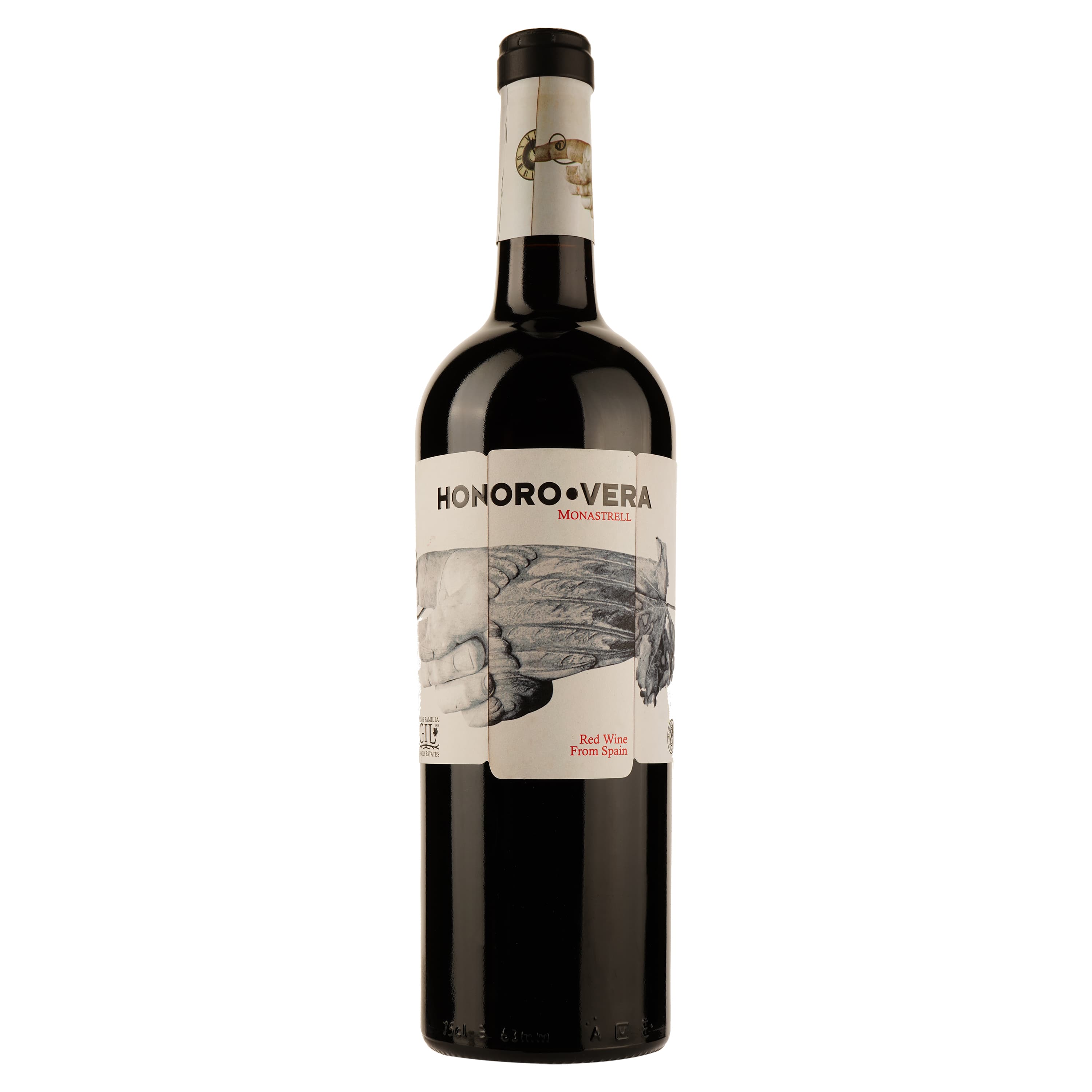Вино Bodegas Ateca Honoro Vera Monastrell, червоне, сухе, 14,5%, 0,75 л (31864) - зображення 1