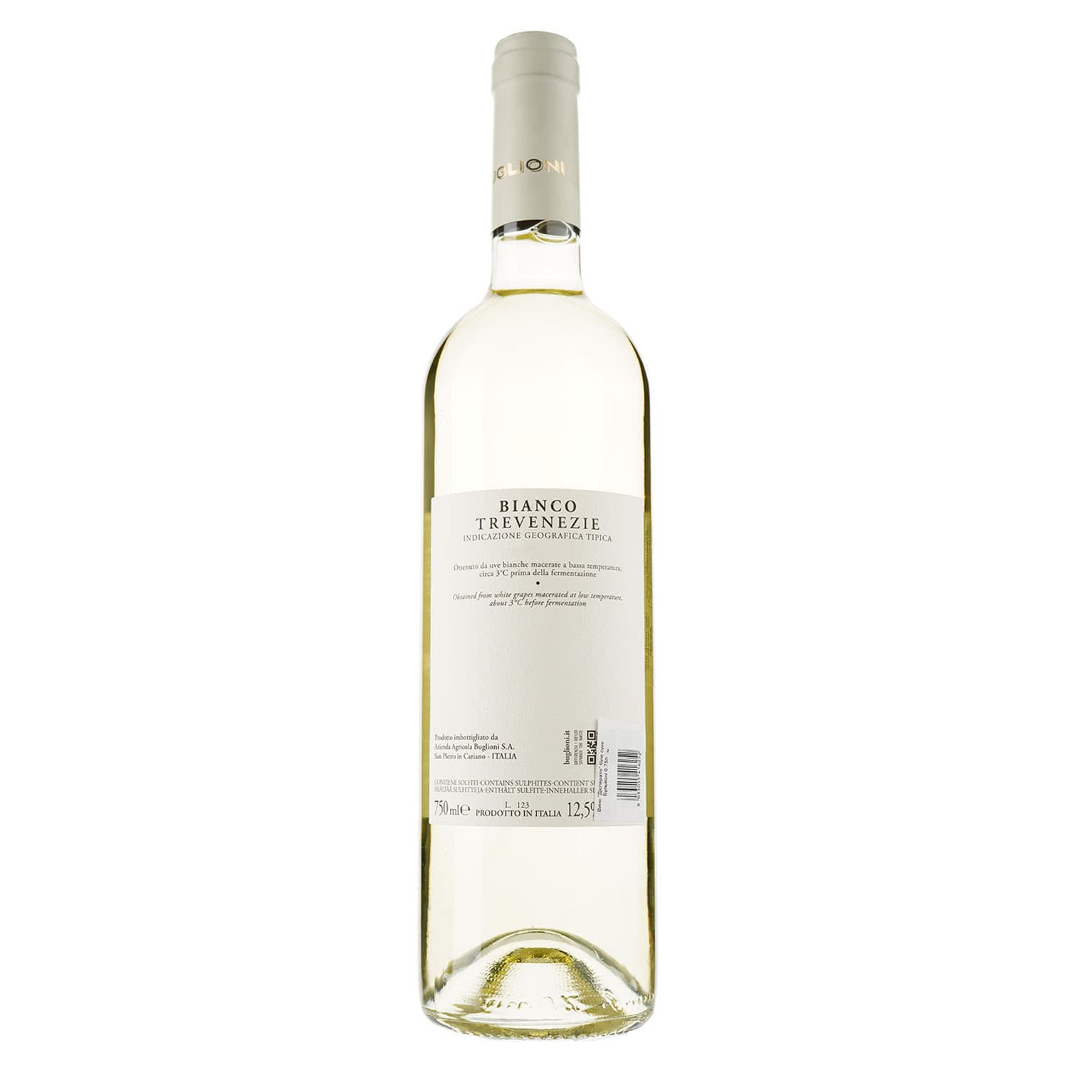 Вино Buglioni Disperato, біле, сухе, 12,5%, 0,75 л - зображення 2