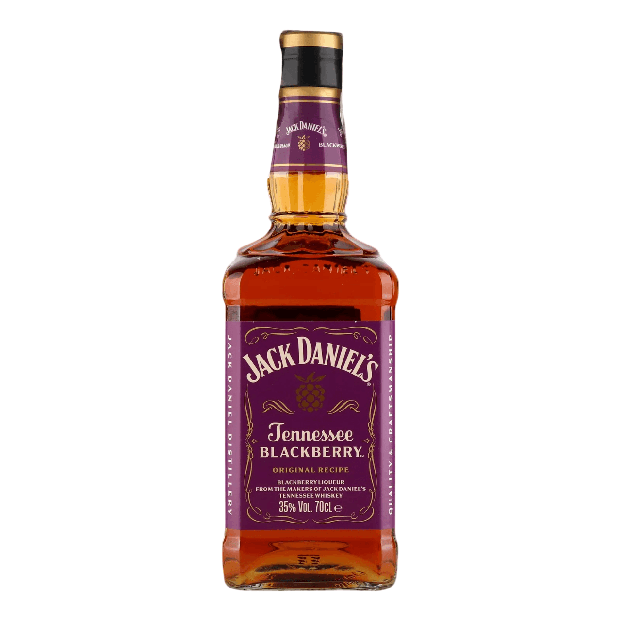 Напій на основі віскі Jack Daniel's Blackberry 35% 0.7 л - зображення 1