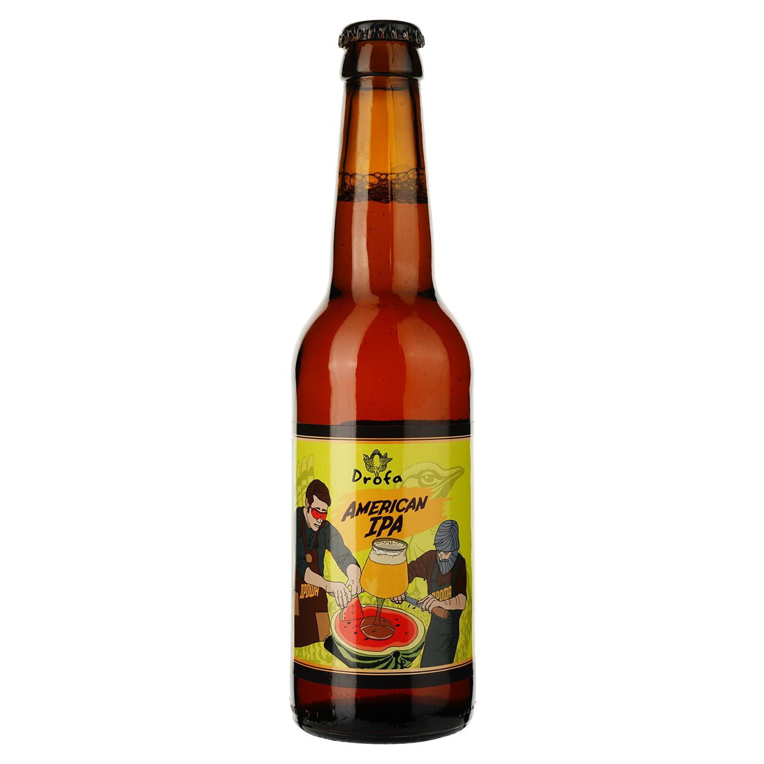 Пиво Дрофа American Indian Pale Ale нефільтроване 6.1% 0.33 л - зображення 1