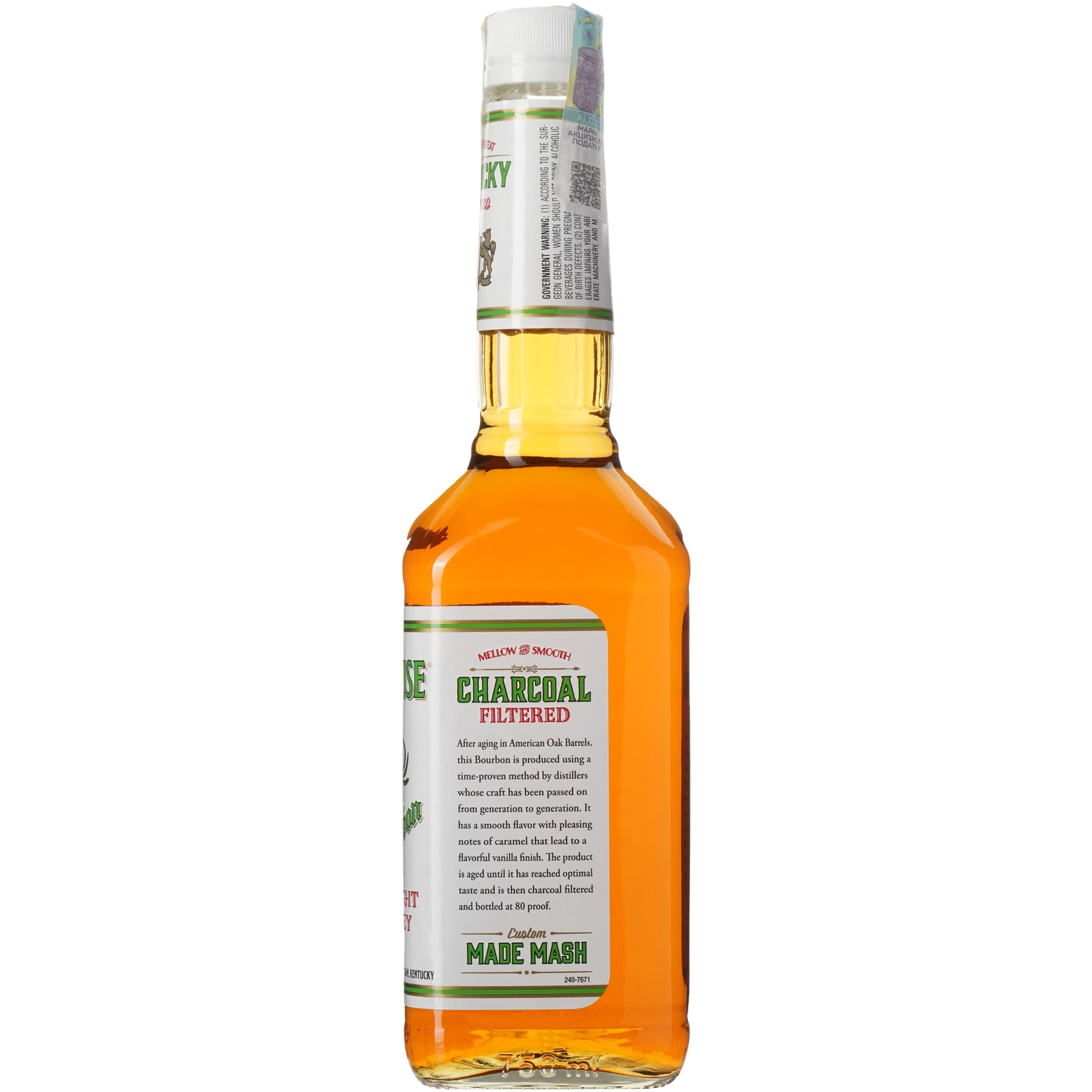 Бурбон Heaven Hill Distilleries Quality House Old Style White Bourbon 0.75 л 40% - зображення 4