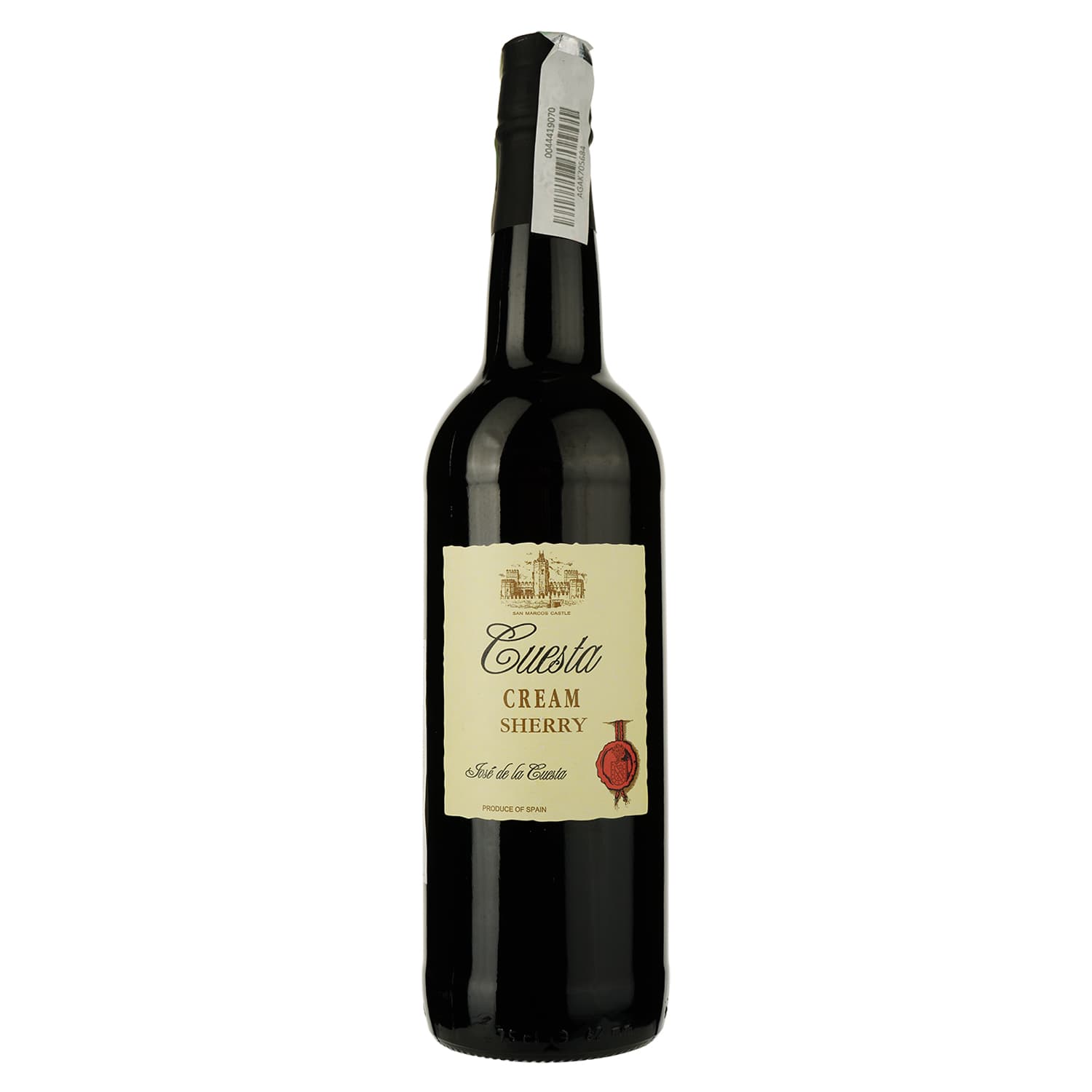 Вино Luis Caballero Cuesta Cream Sherry, біле, солодке, 0,75 л - зображення 1
