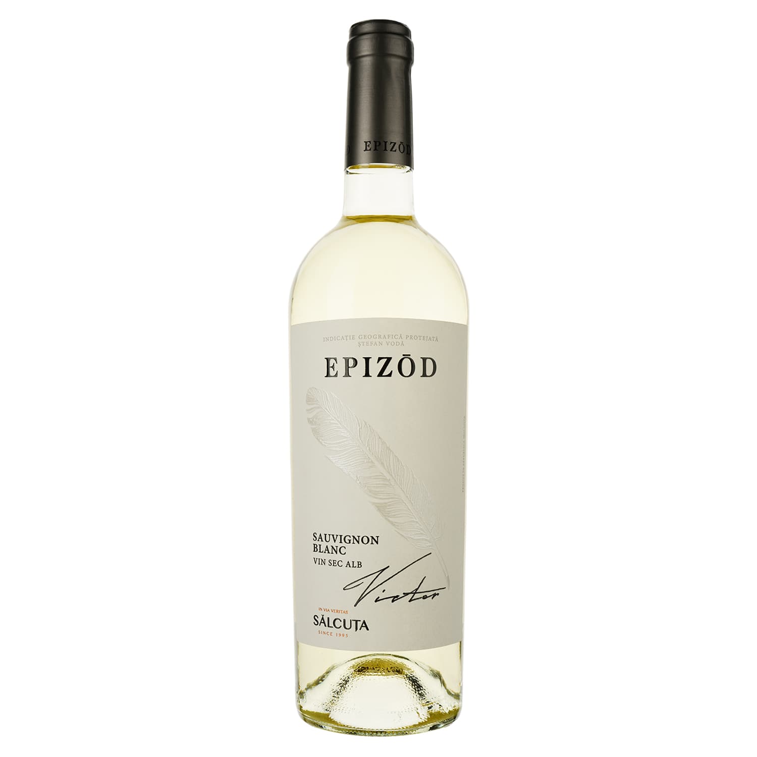 Вино Salcuta Epizod Sauvignon Blanc, біле, сухе, 0,75 л - зображення 1