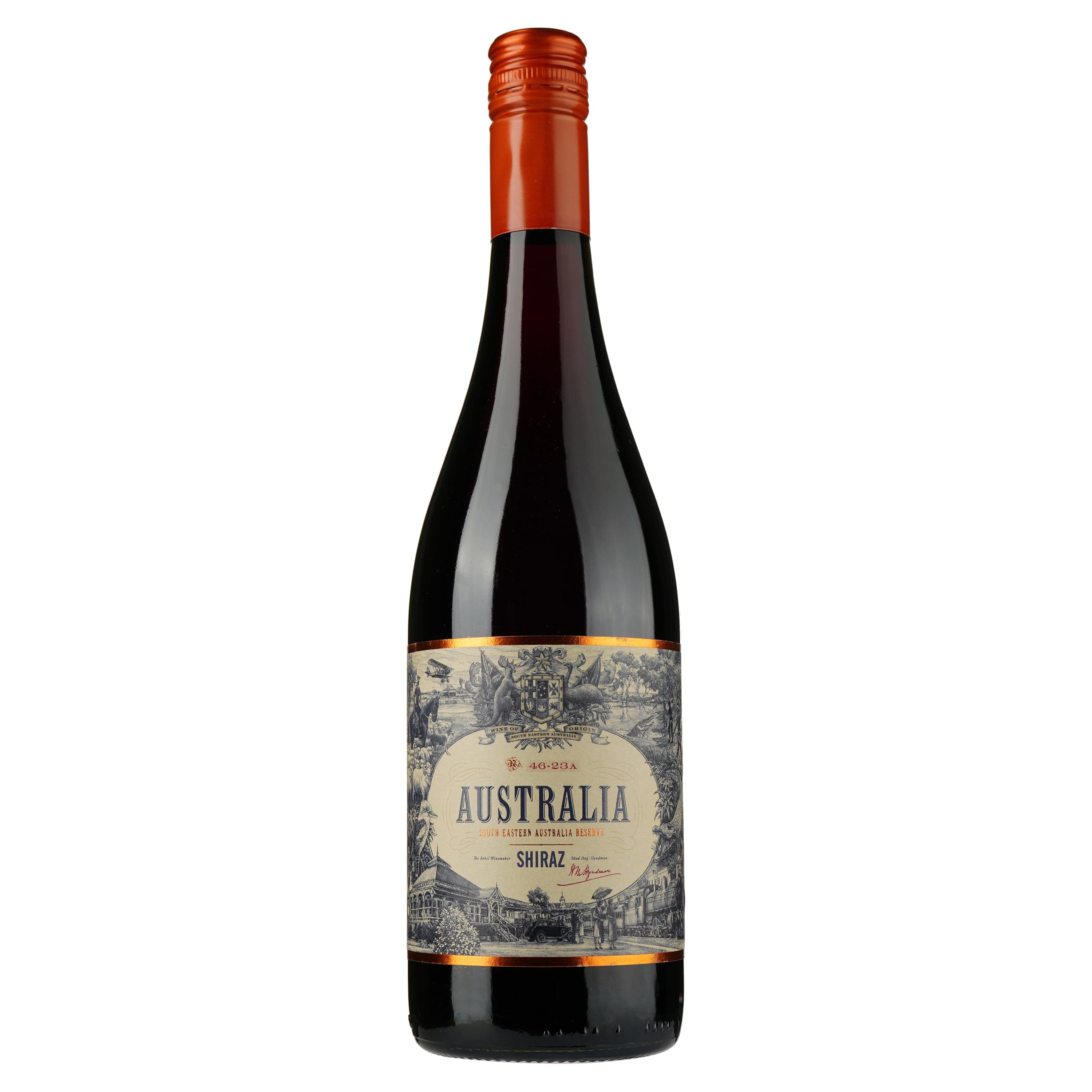 Вино Origin Wine Australia Shiraz, 13%, 0,75 л (8000019137230) - зображення 1