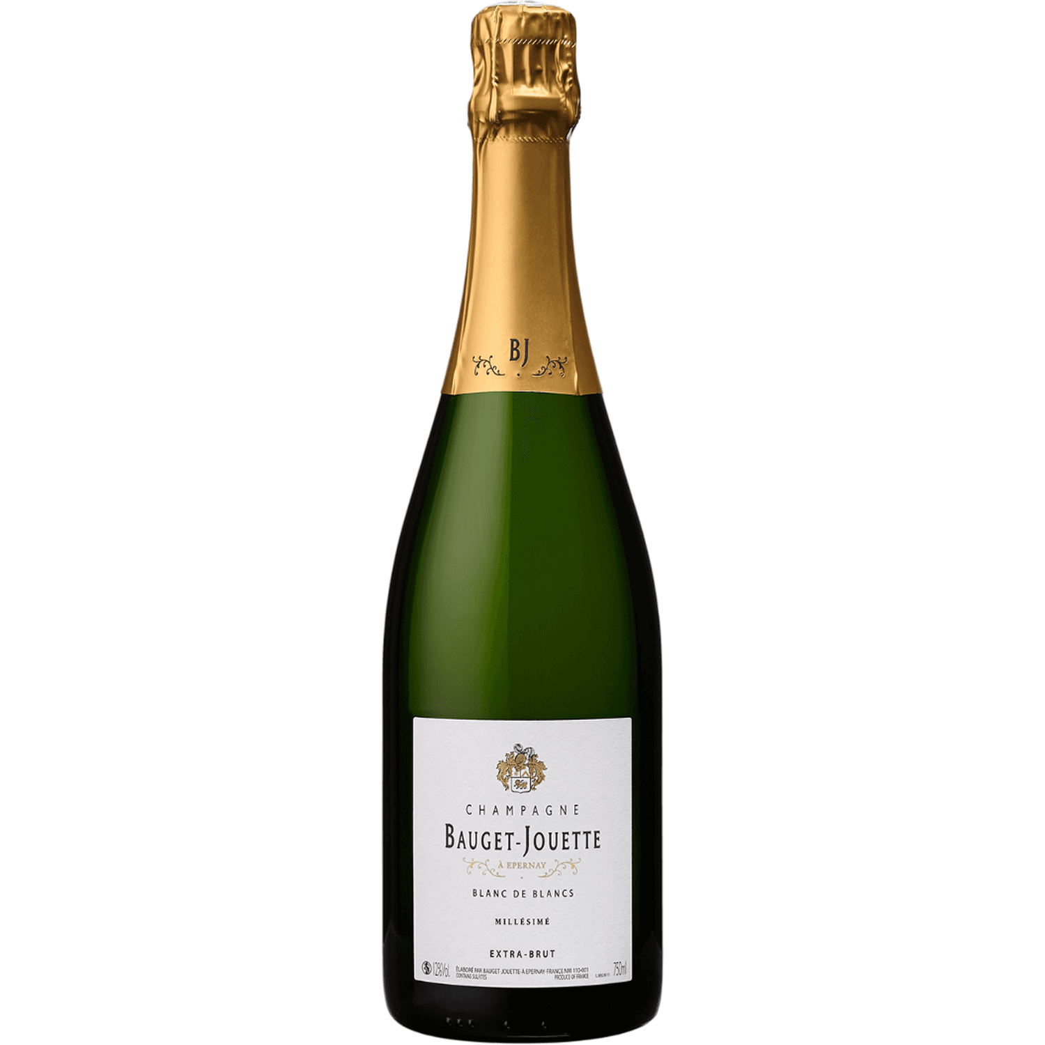 Шампанське Bauget-Jouette Champagne Blanc de Blancs 1er Cru Millesime Brut біле брют 0.75 л