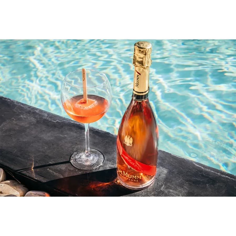 Шампанське Mumm Grand Cordon Rose Brut рожеве брют 0.75 л - зображення 6