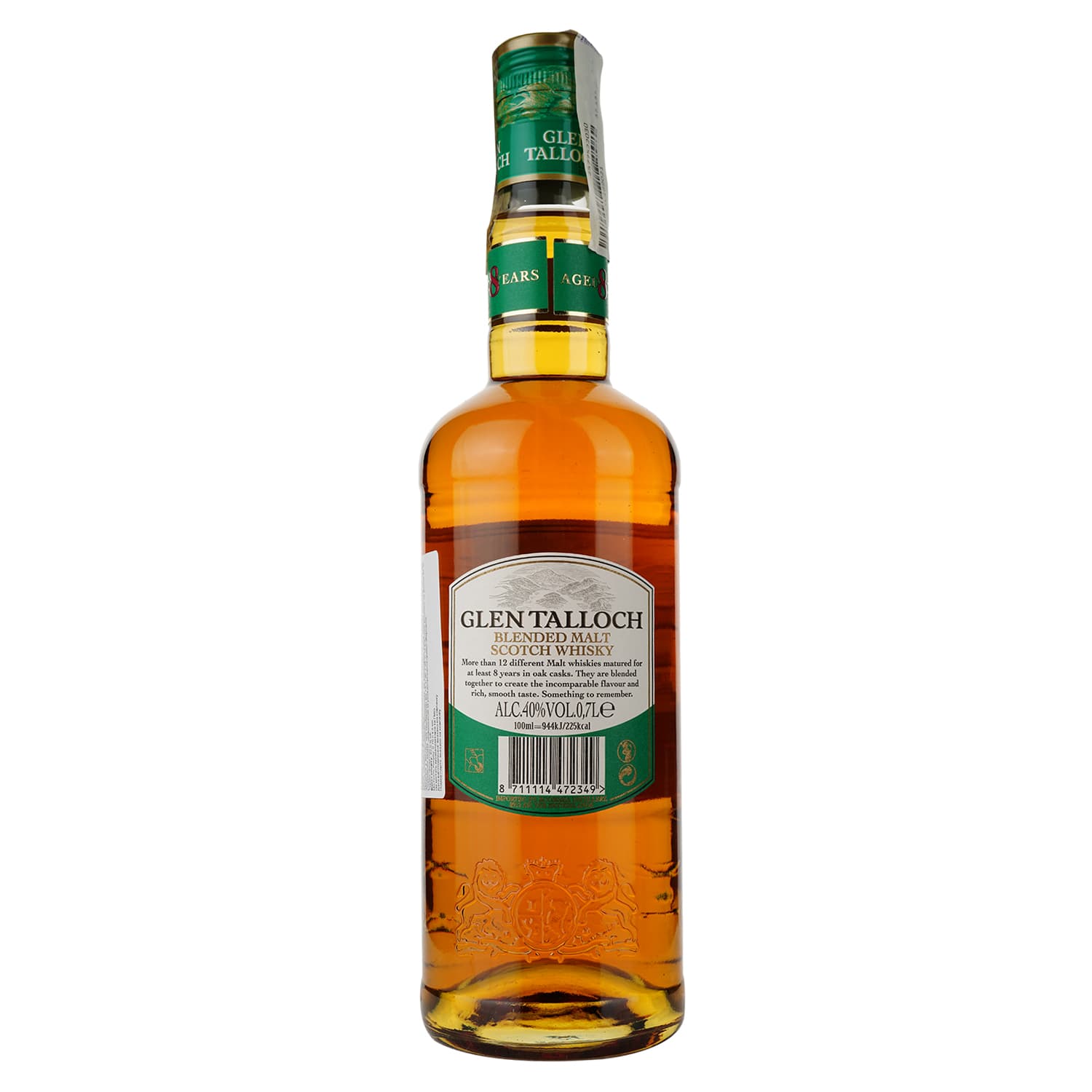 Віскі Glen Talloch 8 yo Blended Scotch Whisky 40% 0.7 л в подарунковій упаковці - зображення 3