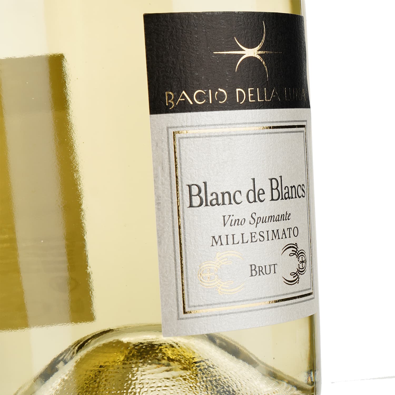 Вино ігристе Schenk Bacio Della Luna Blanc de Blancs Brut біле брют 0.75 л - зображення 3