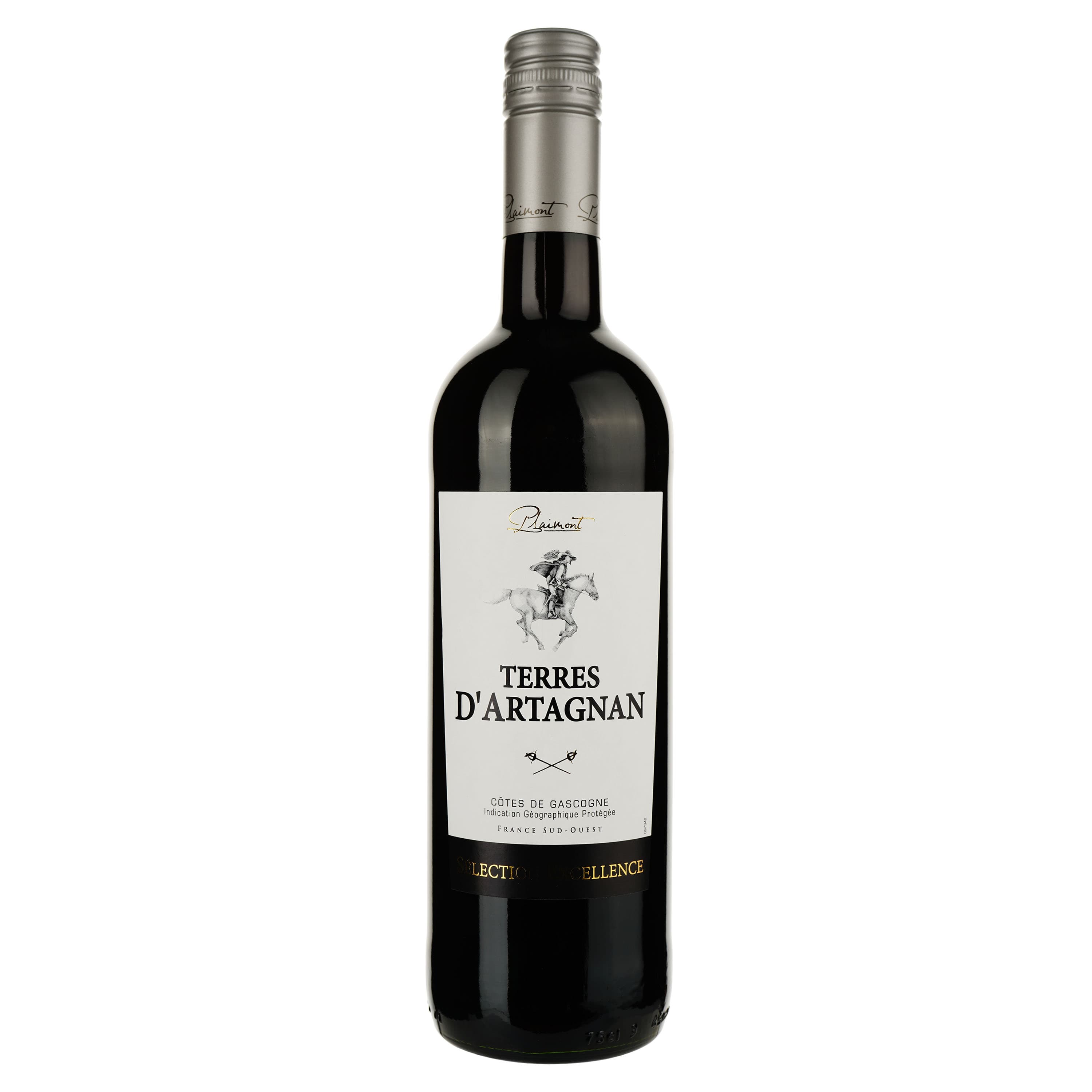 Вино Plaimont Terres d'Artagnan rouge, червоне, сухе, 0,75 л (546363) - зображення 1