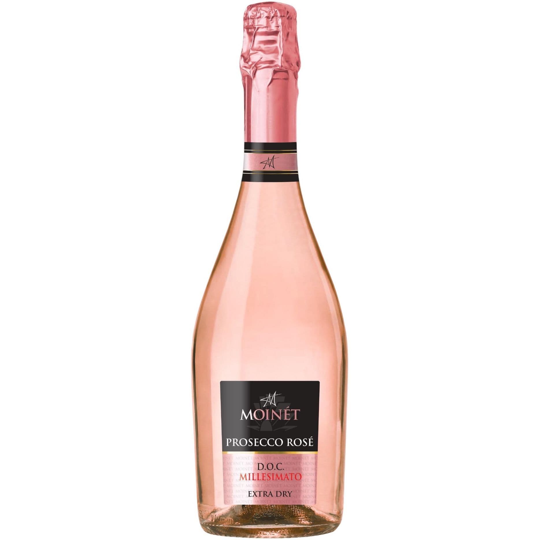 Вино ігристе Moinet Prosecco Rose DOC рожеве екстра сухе 0.75 л х 6 шт. - зображення 2