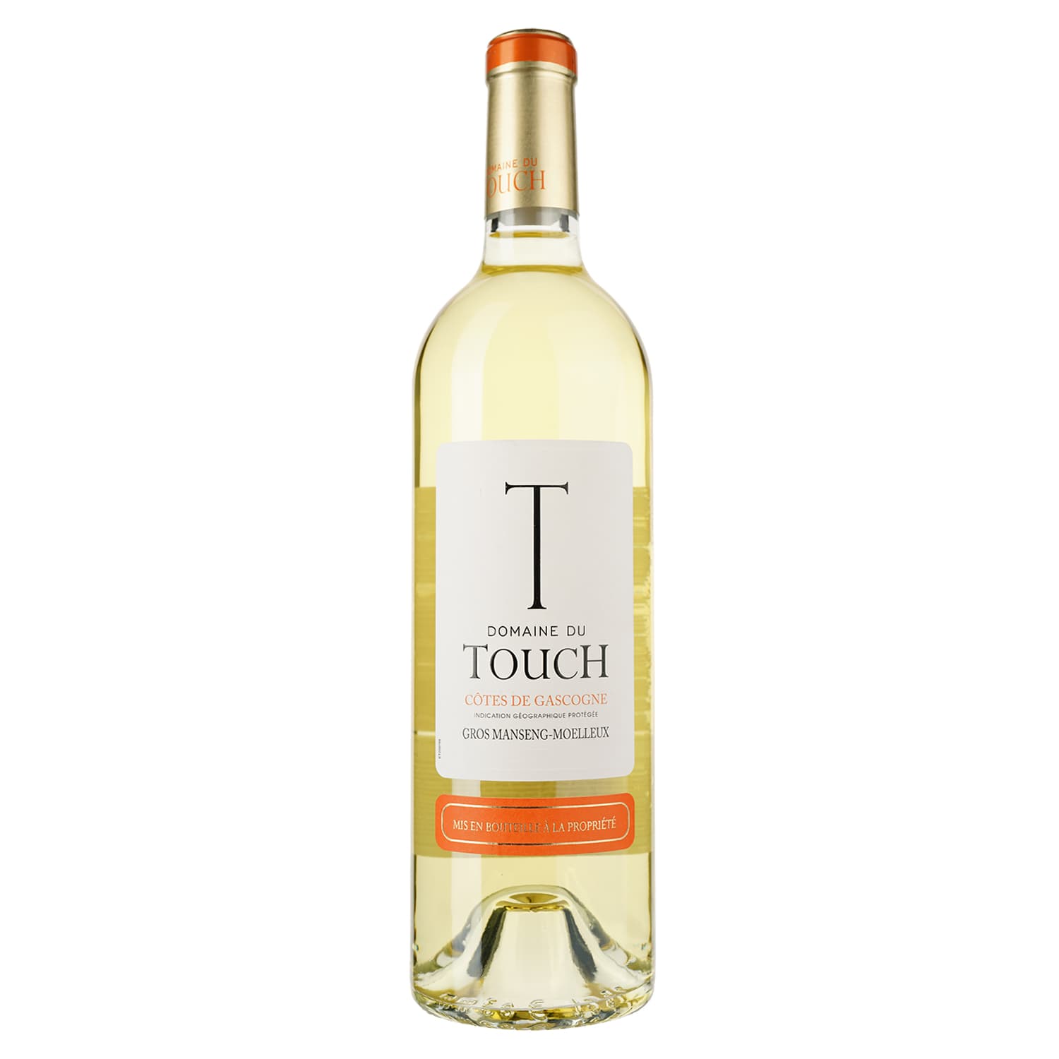 Вино Domaine Du Touch Gros Manseng Semi-Sweet IGP біле напівсолодке, 0,75 л, 12% (597016) - зображення 1