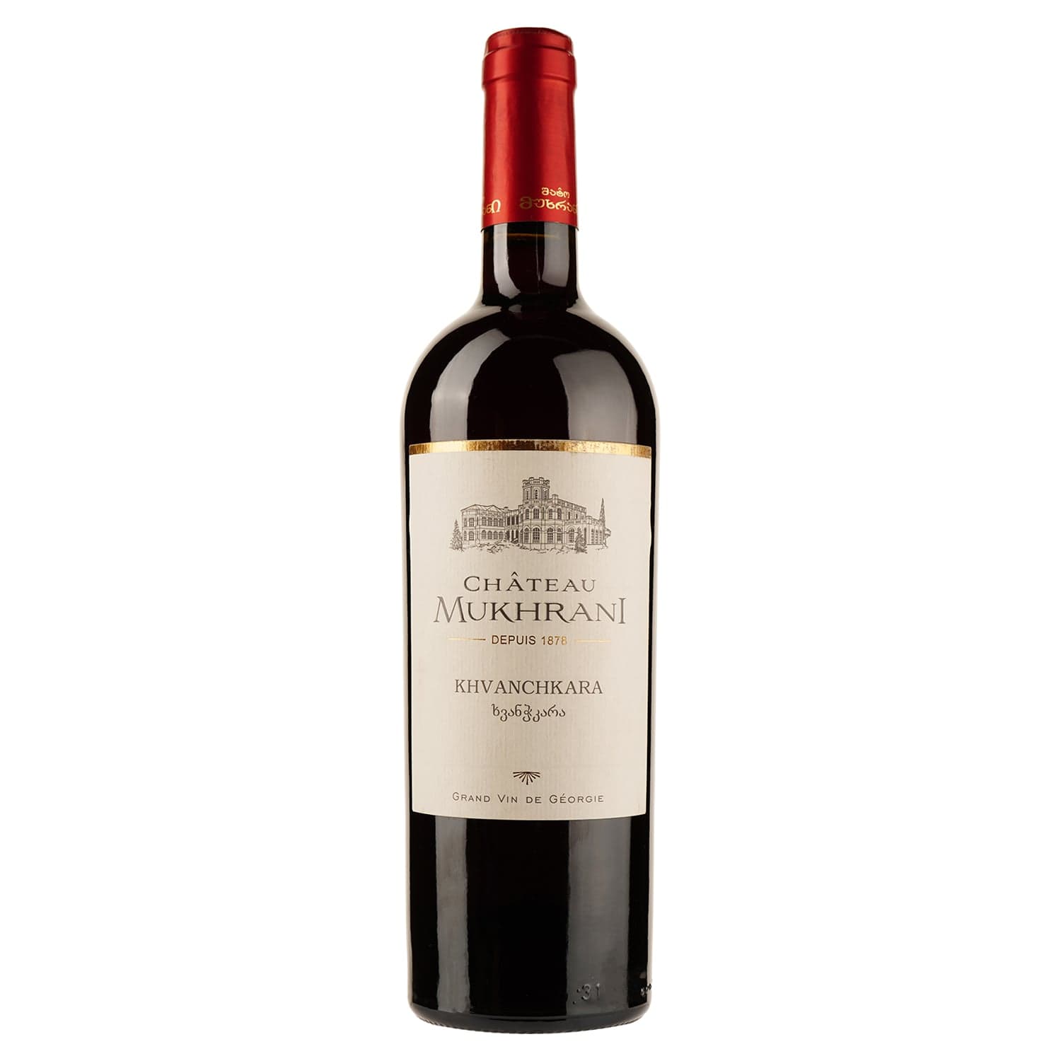 Вино Chateau Mukhrani Khvanchkara AOC, червоне, напівсолодке, 11,5%, 0,75 л (761122) - зображення 1