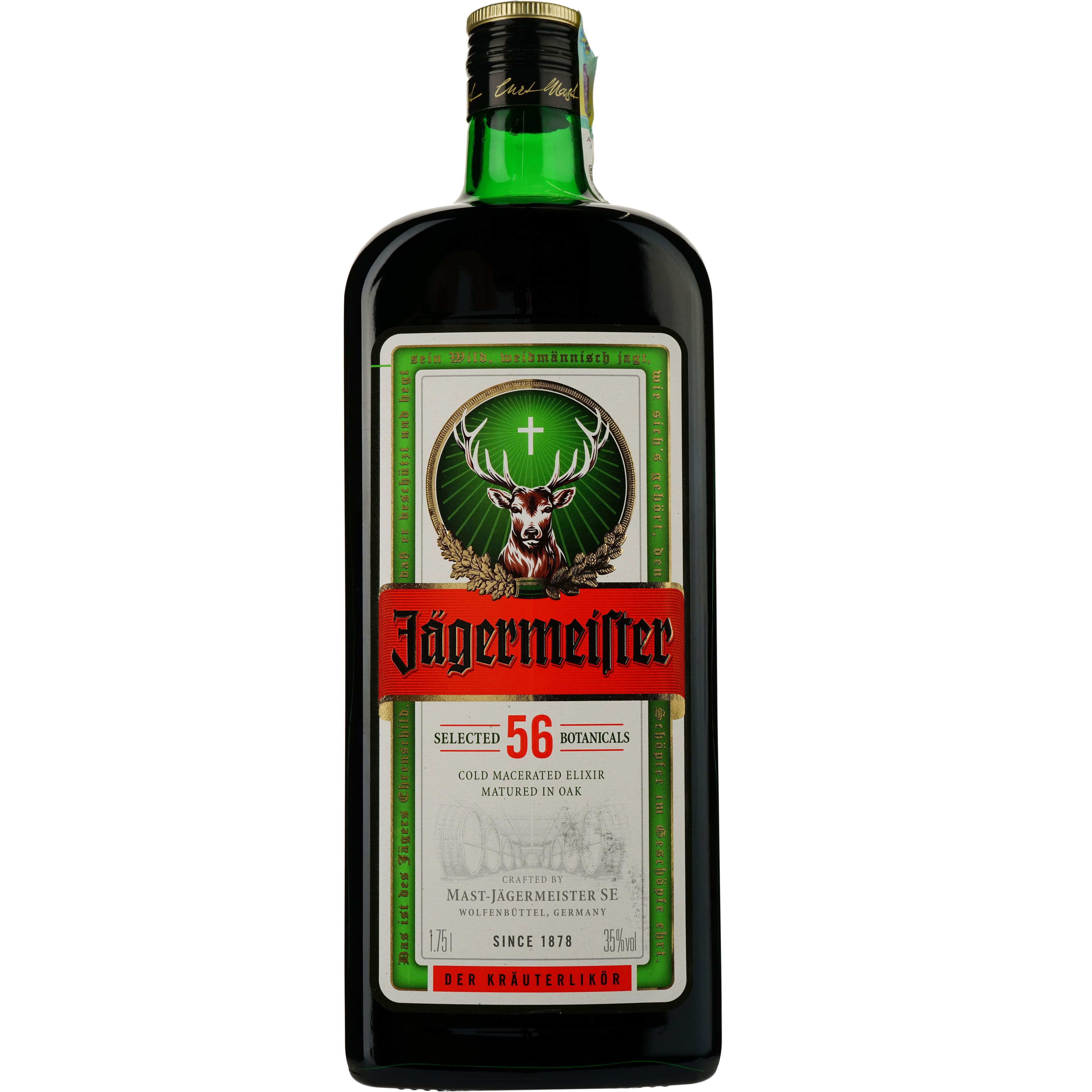 Лікер Jagermeister, 35%, 1,75 л (828566) - зображення 1