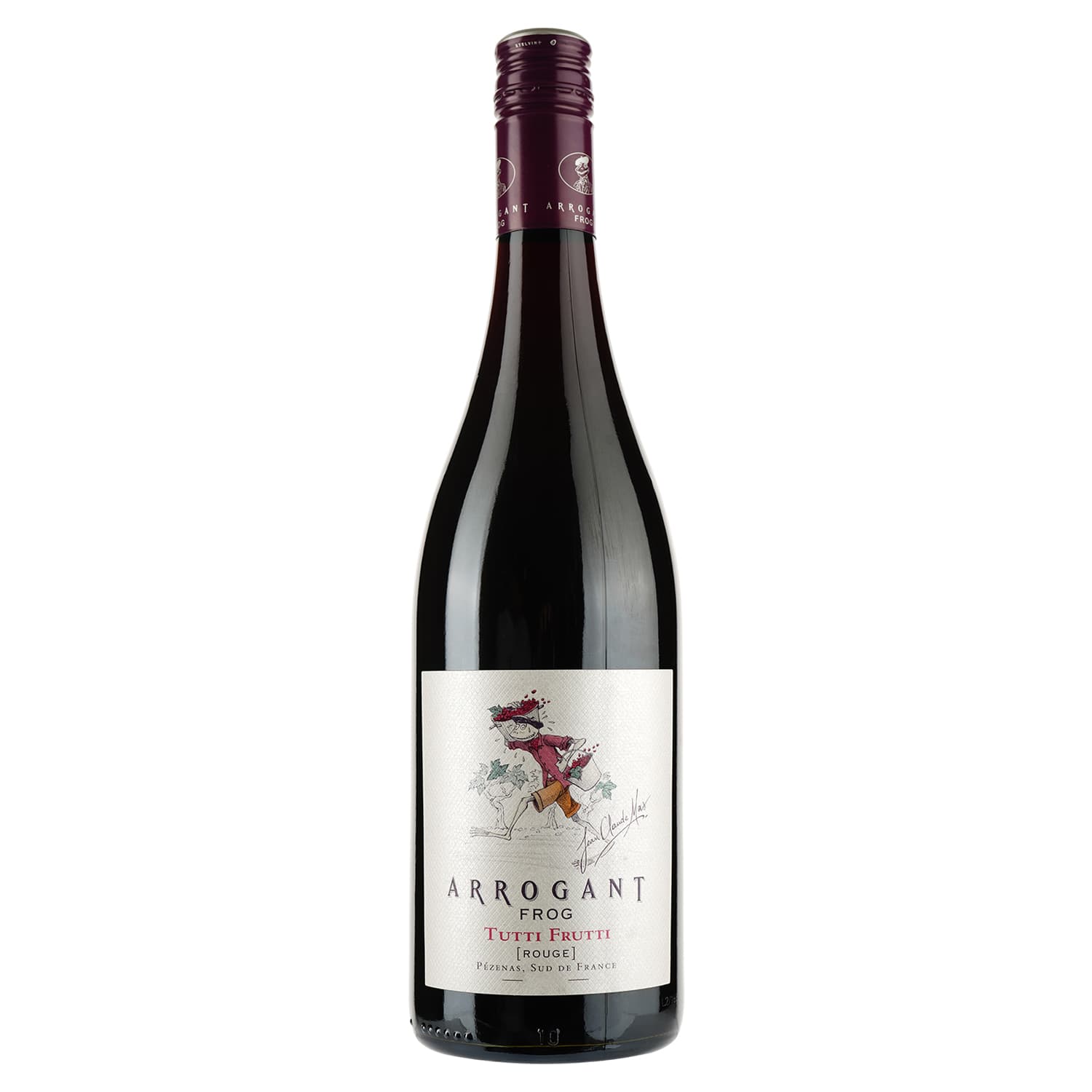 Вино Domaines Paul Mas Arrogant Frog Tutti Frutti Rouge, червоне, сухе, 13,5%, 0,75 л (8000009268031) - зображення 1