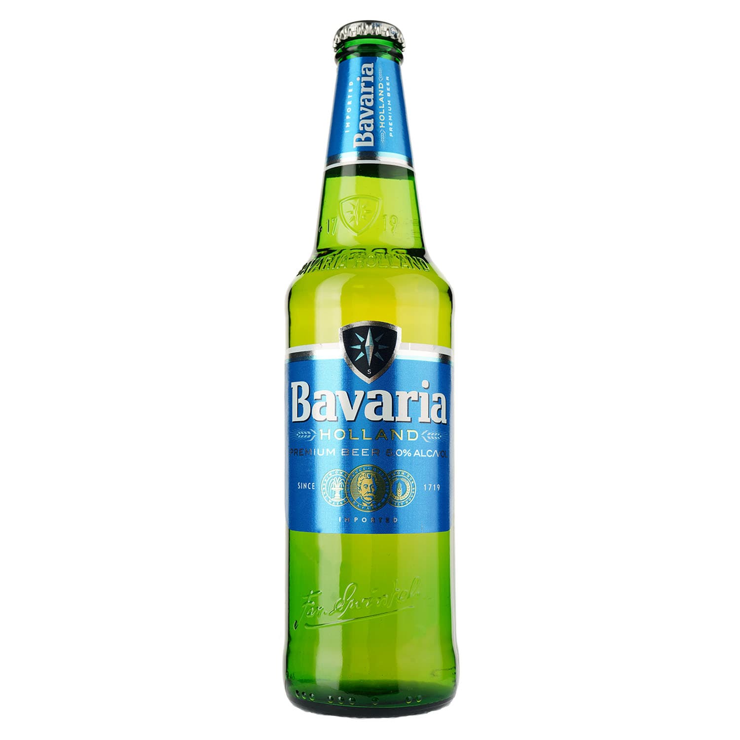 Пиво Bavaria, світле, фільтроване, 5%, 0,5 л - зображення 1