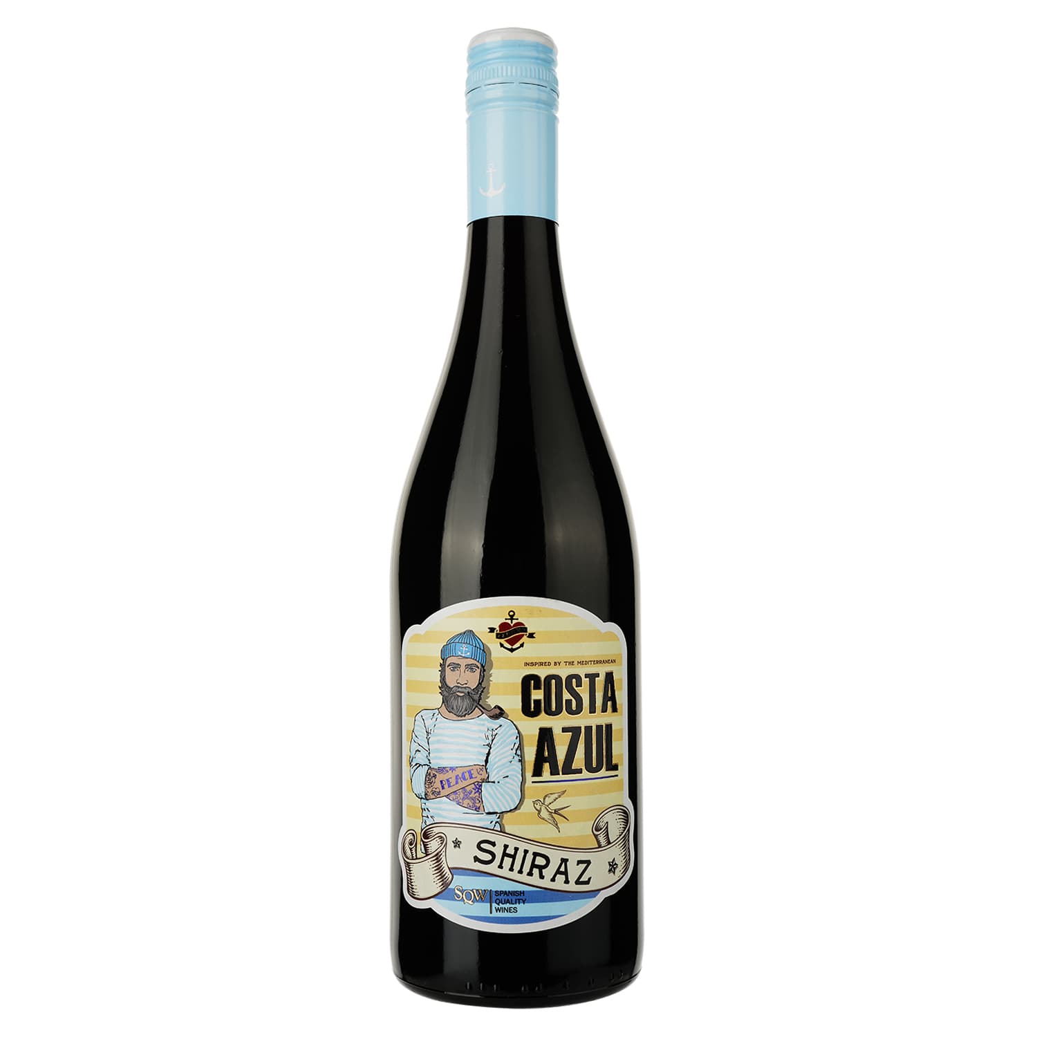 Вино Bodegas Lozano Shiraz Costa Azul, червоне, сухе, 13%, 0,75 л (37815) - зображення 1