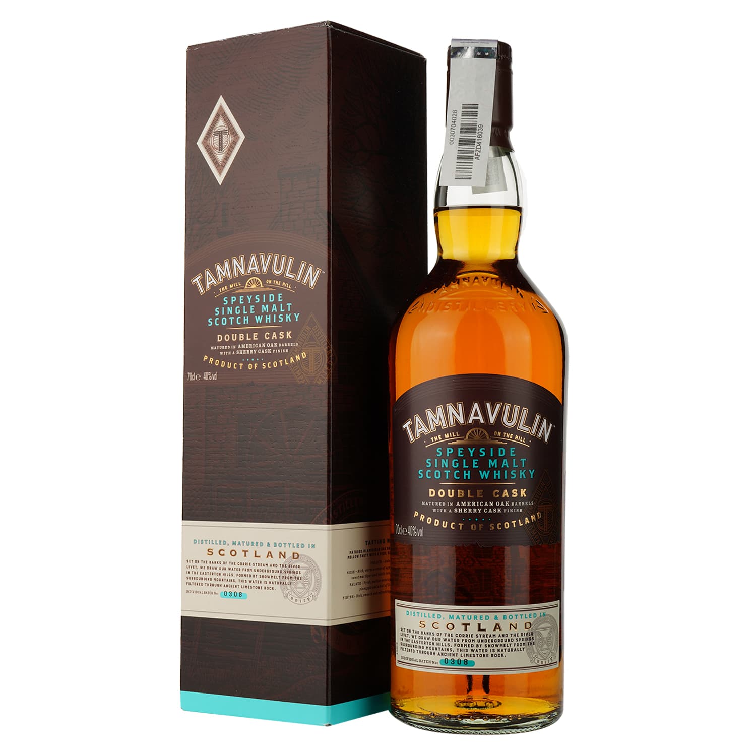 Віскі Tamnavulin Speyside Single Malt, 40% 0.7 л, в коробці (804492) - зображення 1