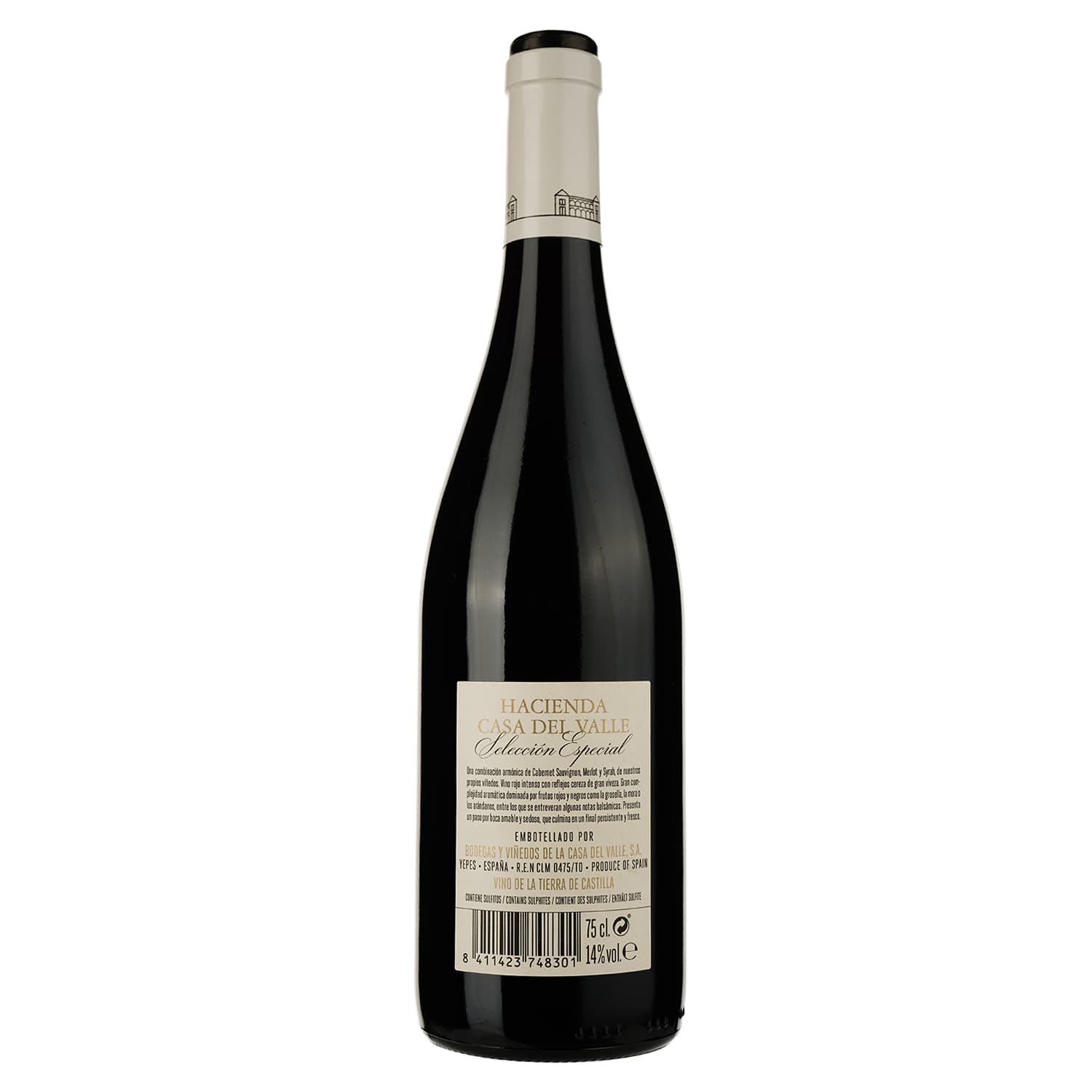 Вино Bodegas Olarra Seleccion Especial Hacienda Casa del Valle, червоне, сухе, 0,75 л - зображення 2