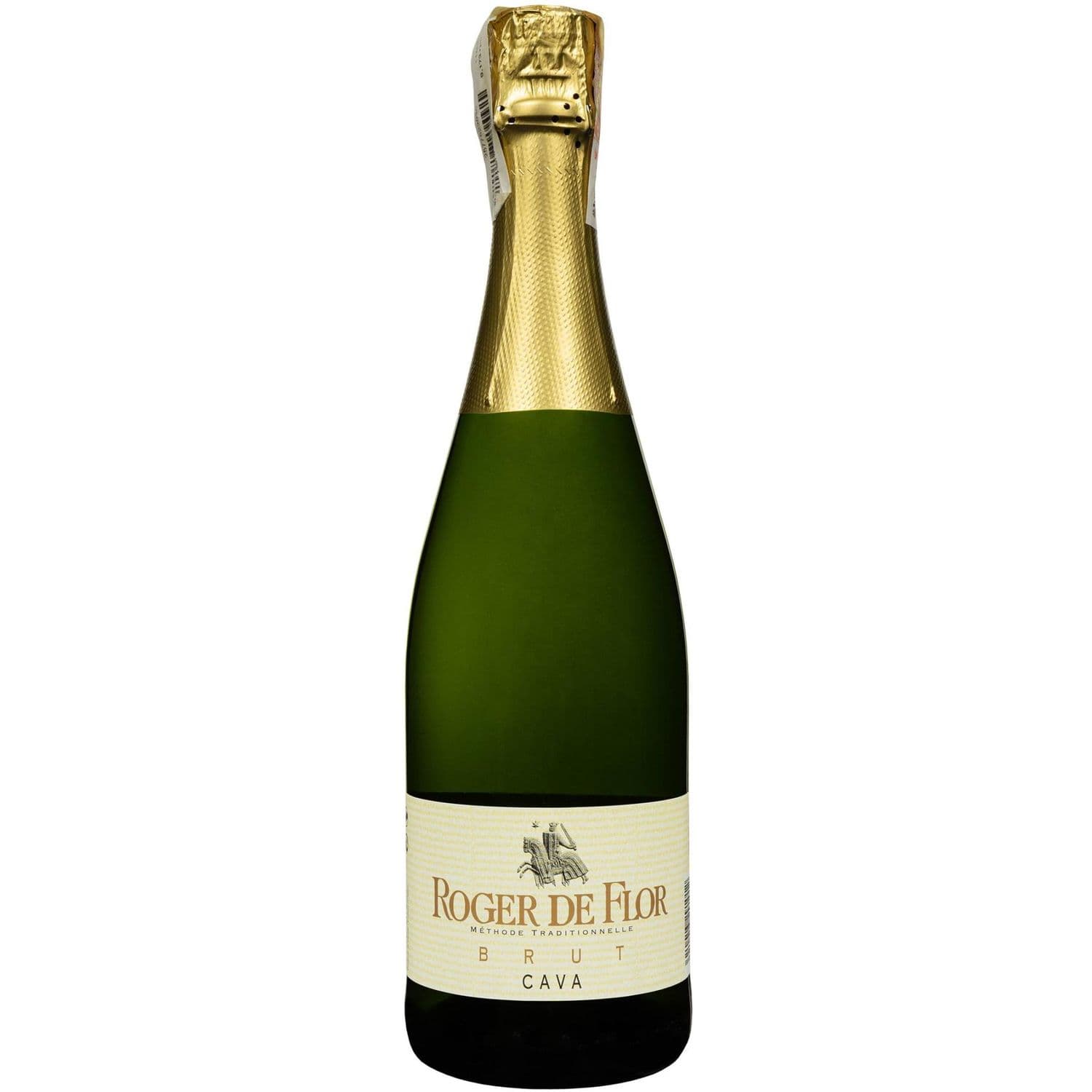 Вино ігристе Roger de Flor Cava Brut, біле, брют, 0,75 л - зображення 1