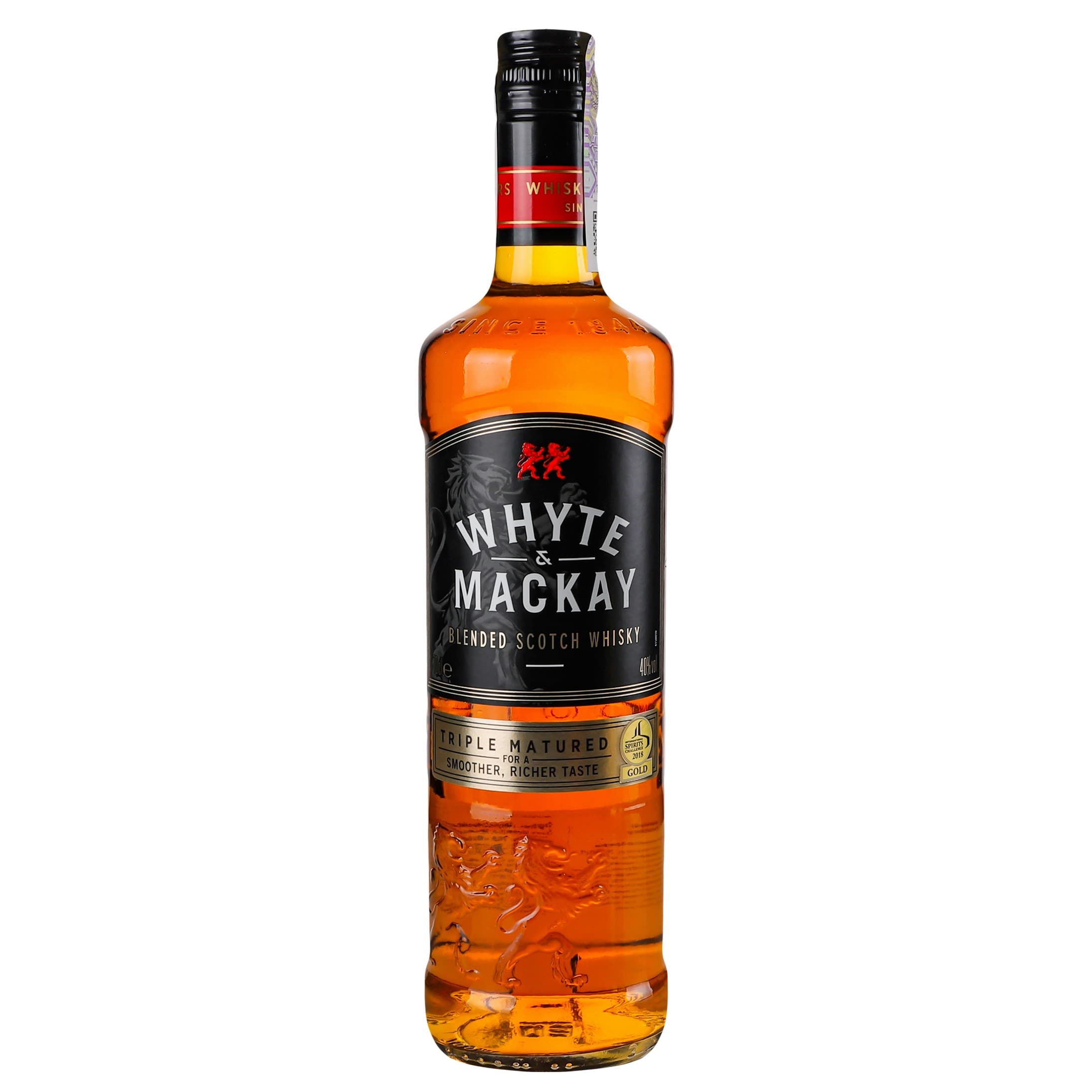 Віскі Whyte&Mackay Blended Scotch Whisky, 40%, 0,7 л (318367) - зображення 1