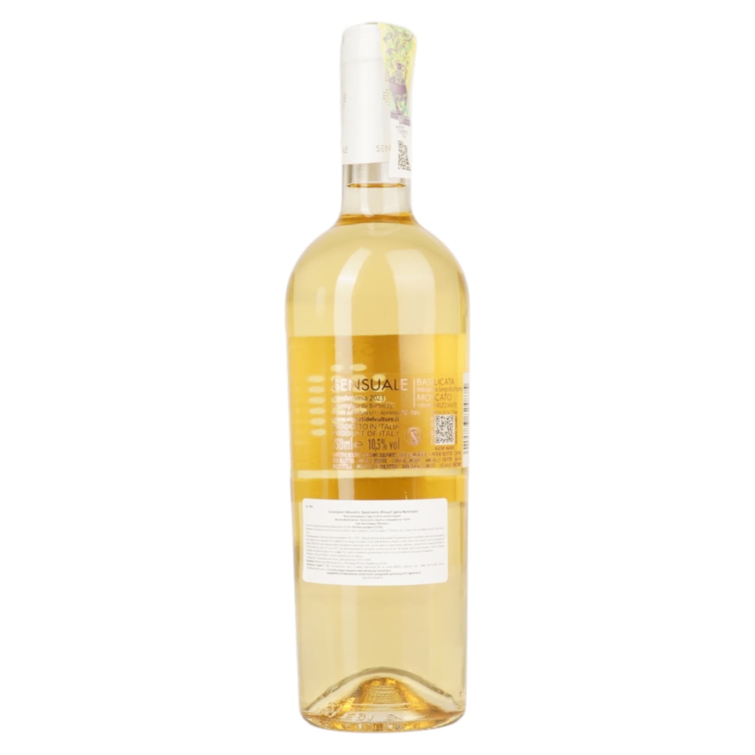 Ігристе вино Moscato Basilicata Sensuale IGP біле напівсолодке 9% 0.75 л - зображення 2
