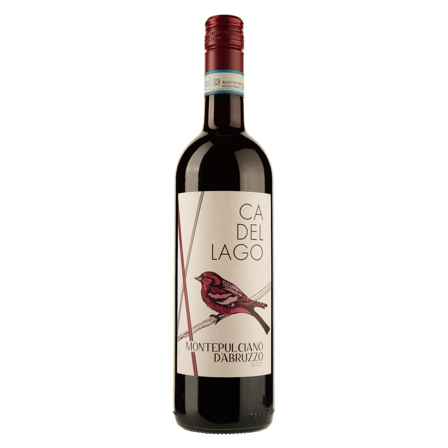 Вино Ca Del Lago Montepulciano D'Abruzzo DOC червоне сухе 0.75 л - зображення 1