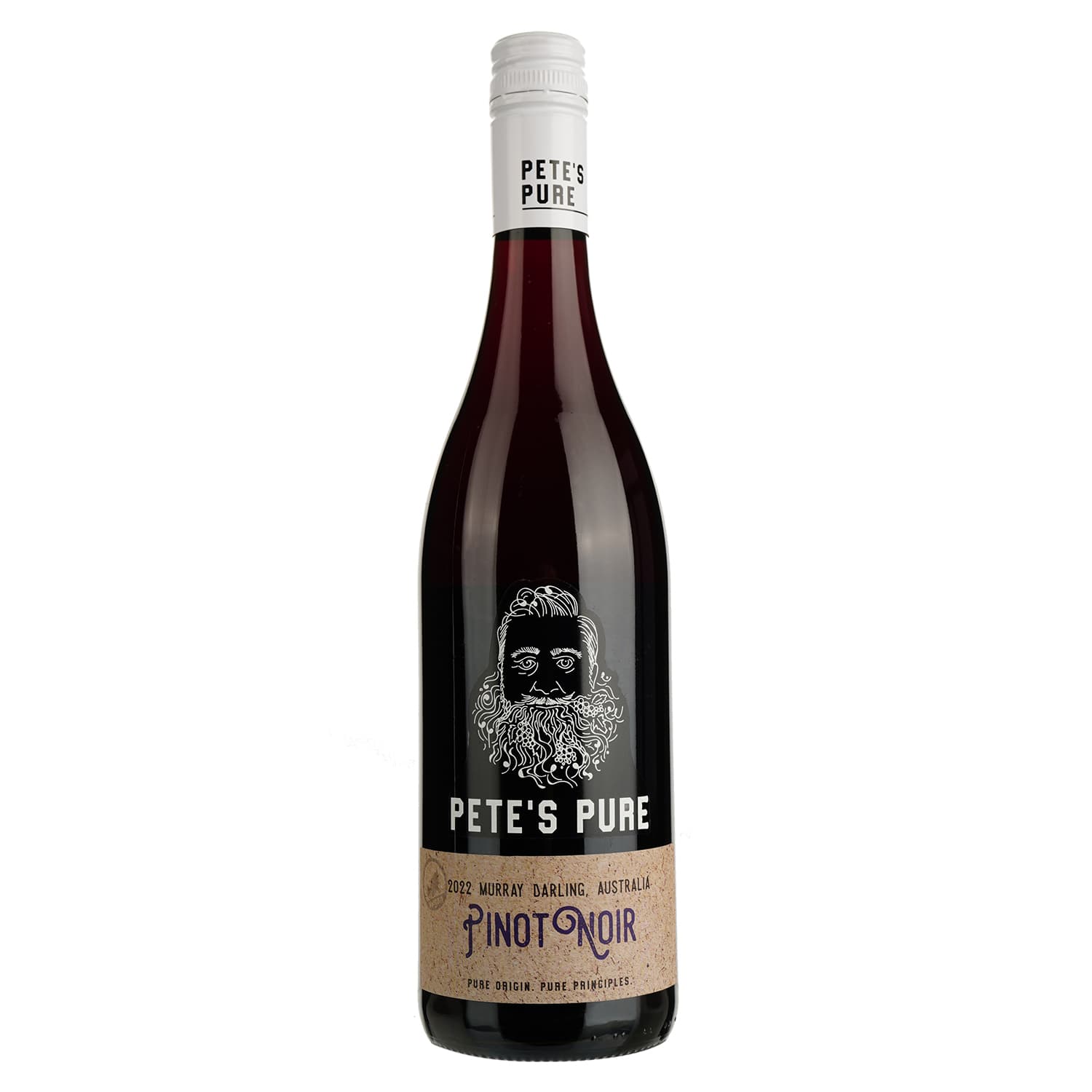 Вино Pete’s Pure Pinot Noir, червоне, сухе, 13%, 0,75 л (43657) - зображення 1
