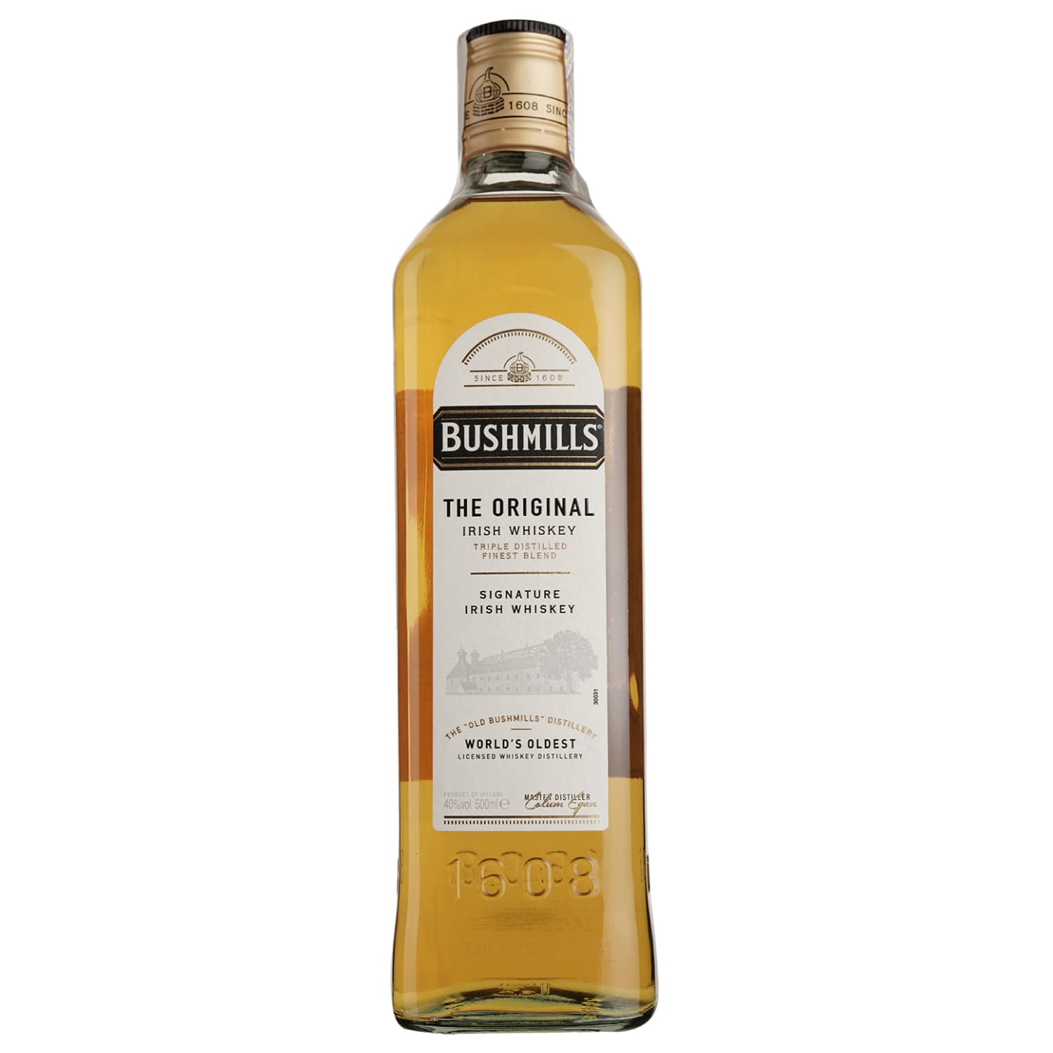 Упаковка віскі Bushmills Original Irish Whiskey 40% 1.5 л (0.5 л x 3 шт.) - зображення 2