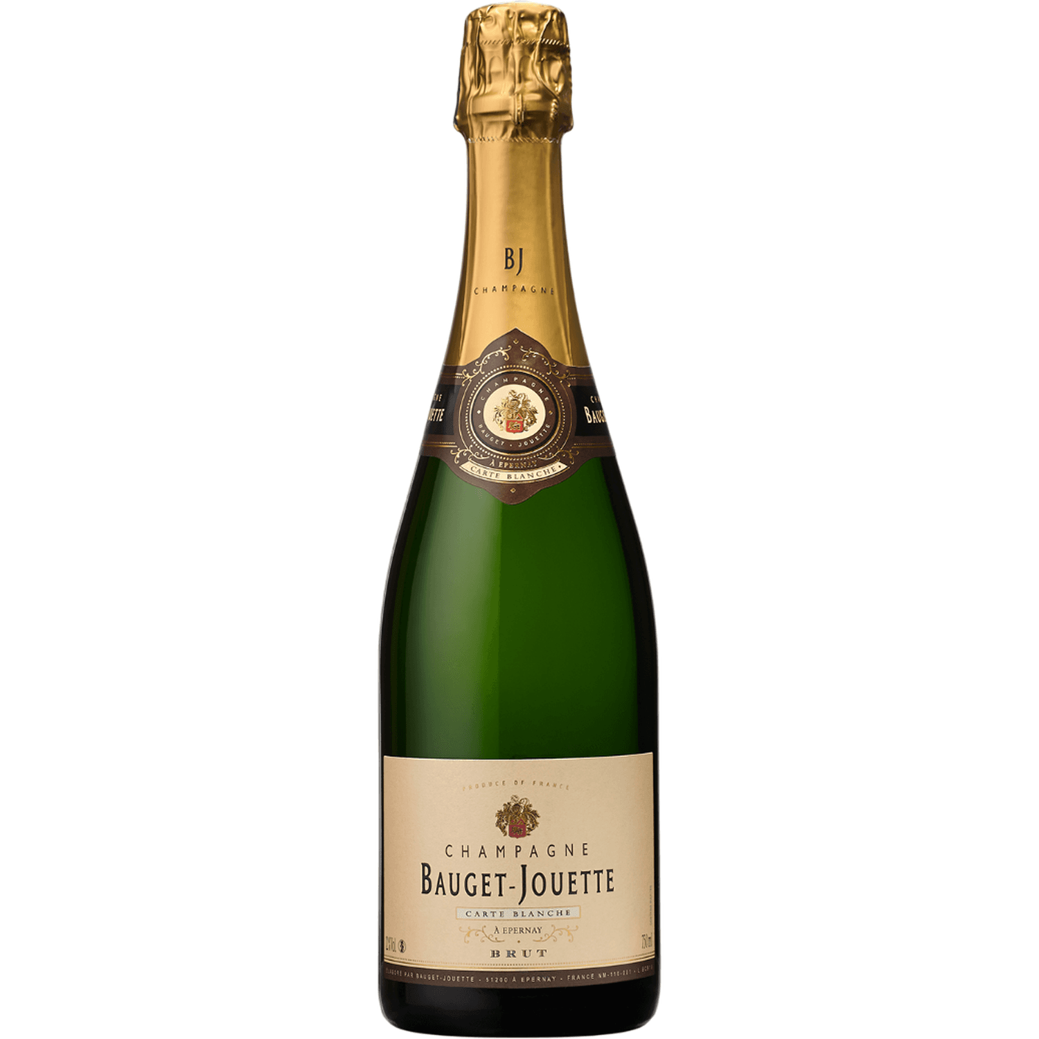 Шампанське Champagne Bauget-Jouette Carte Blanche Brut біле брют 0.375 л