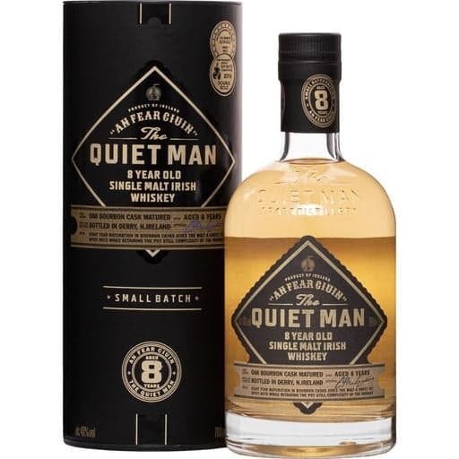 Віскі Luxco The Quiet Man 8 yo Blended Irish Whiskey 40% 0.7 л у тубусі