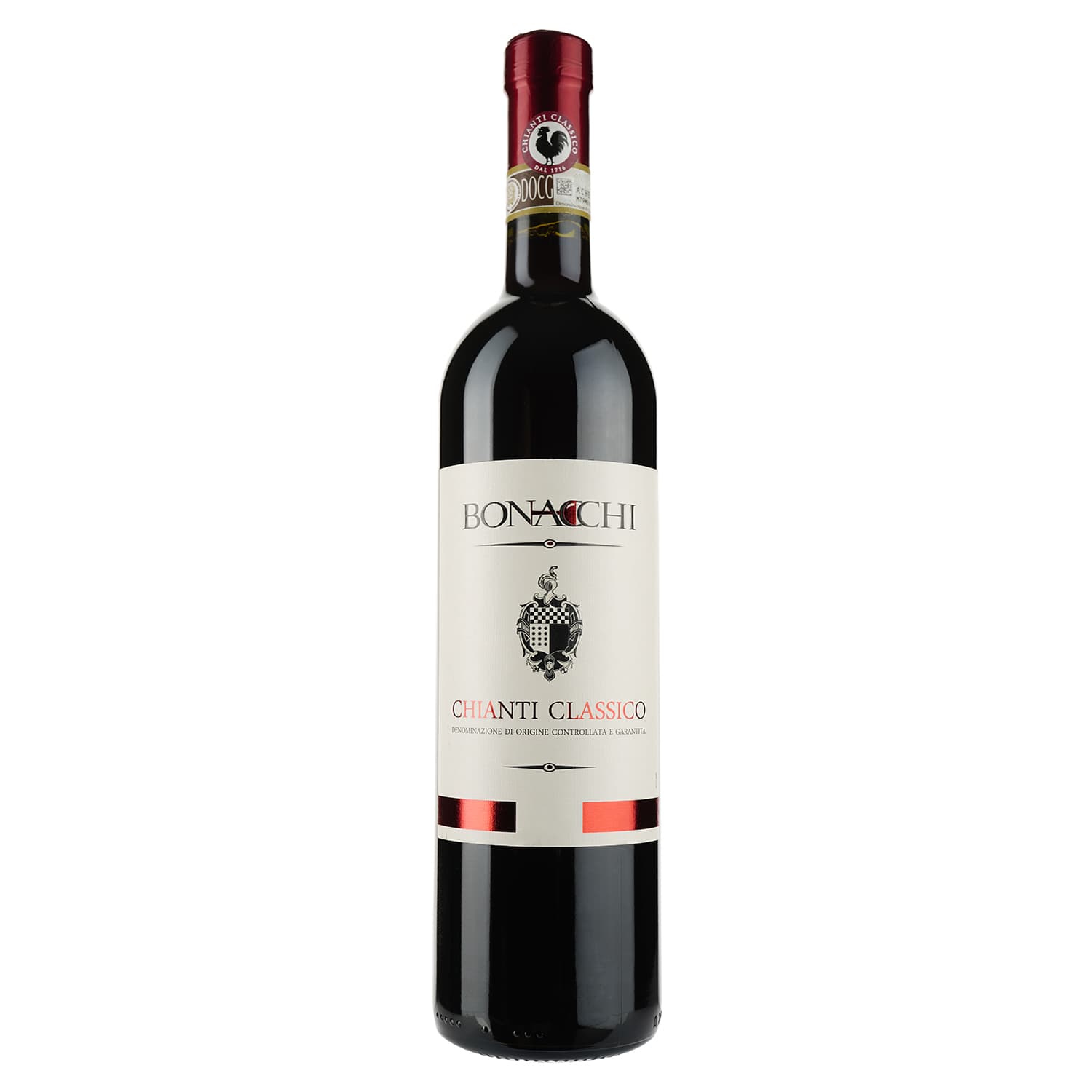 Вино Bonacchi Chianti Classico, 12,5%, 0,75 л - зображення 1